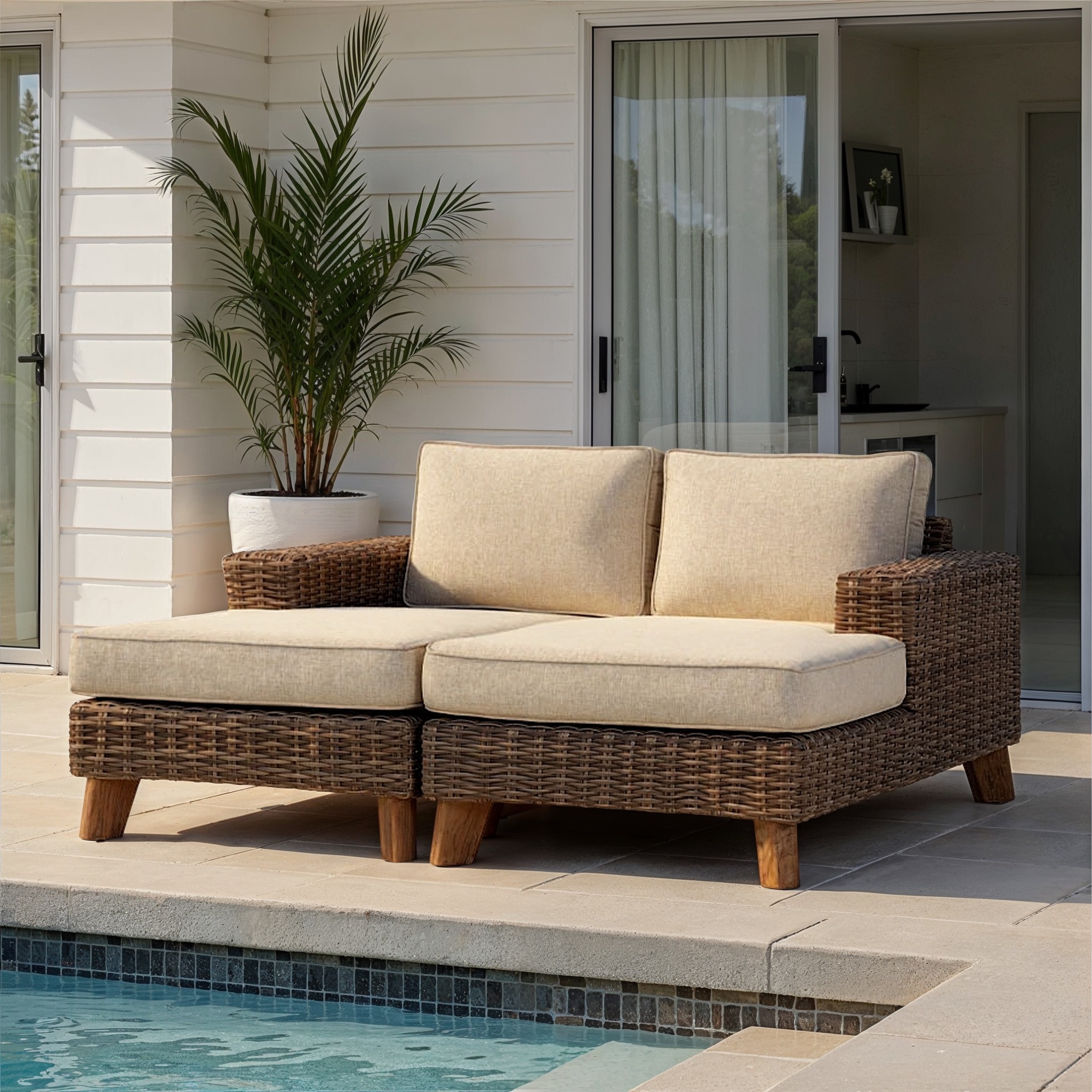 Bahamas Outdoor Chaise Set