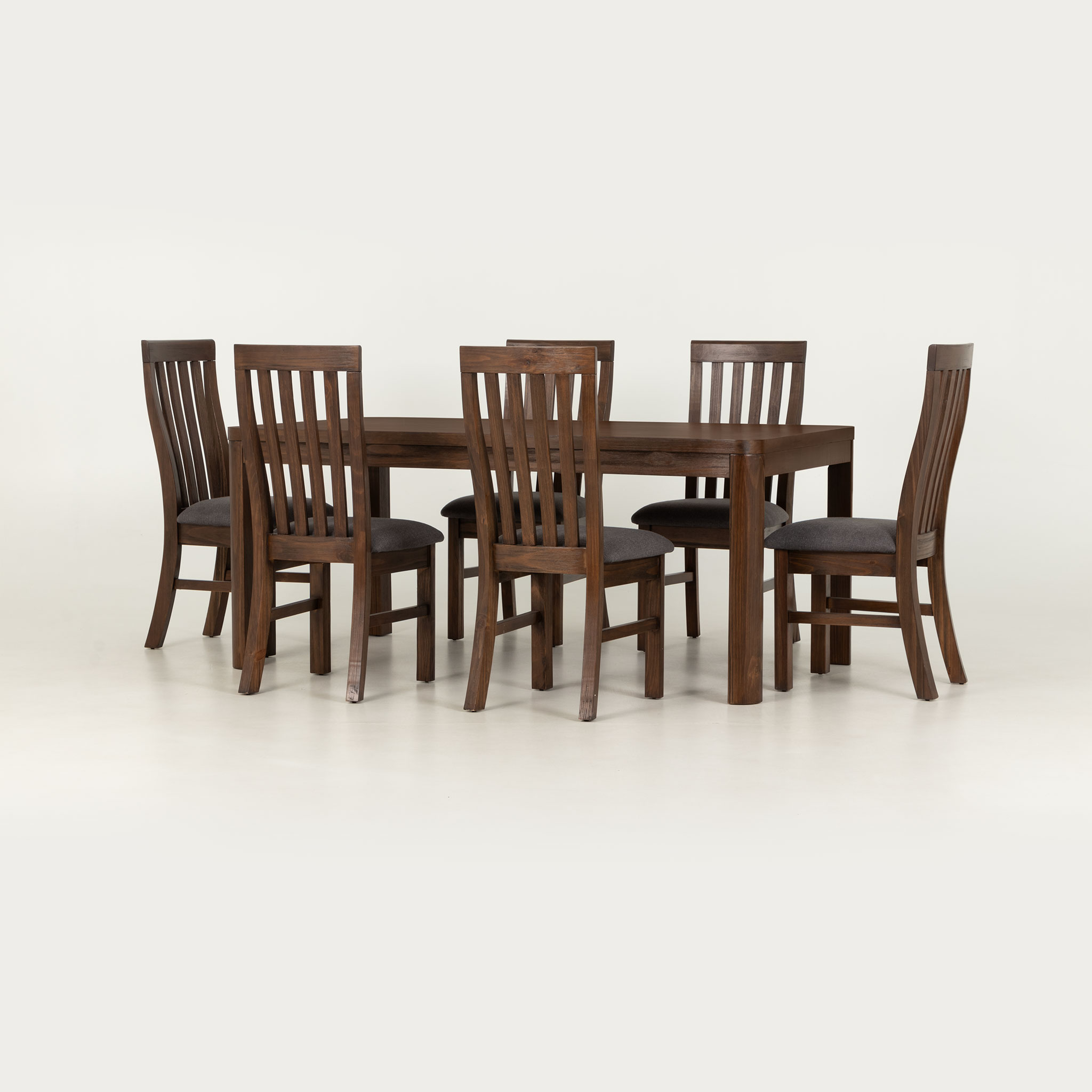 Bromley 7 Piece Dining Set - W180, Dark