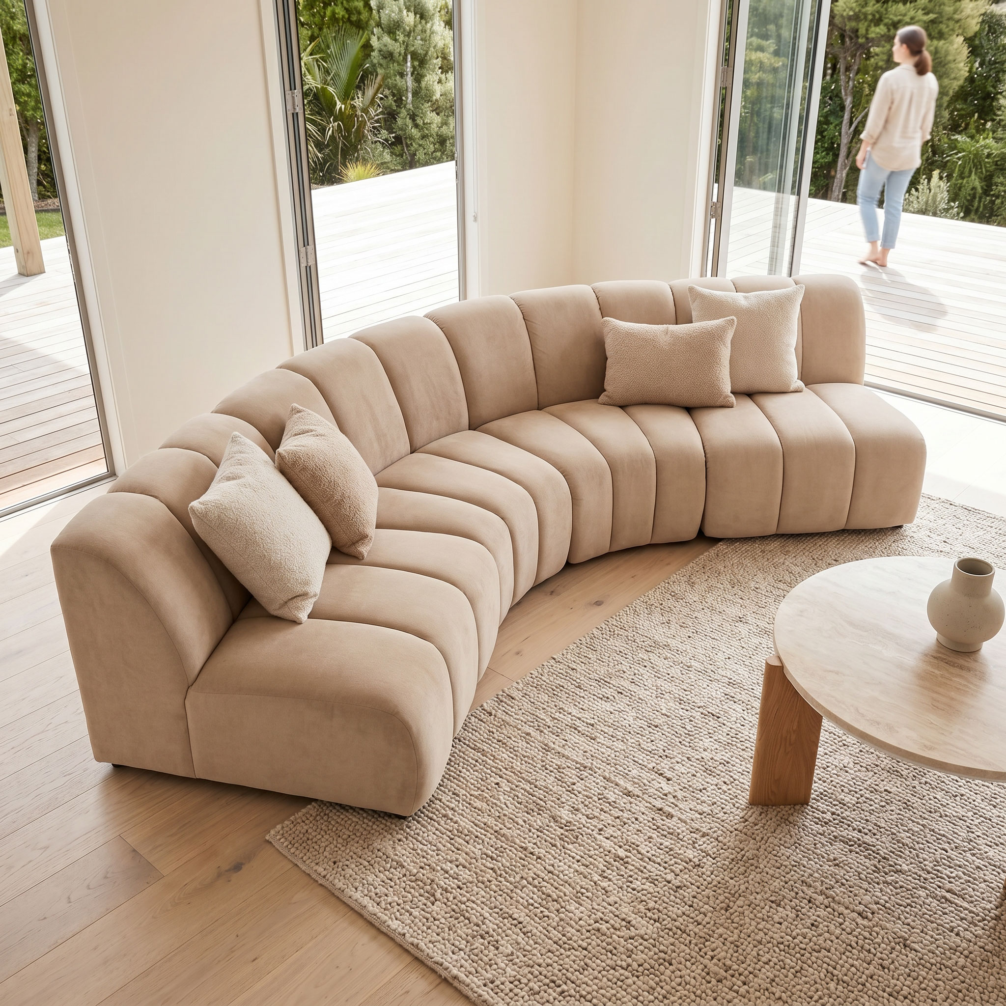 Bryden Modular Corner Suite, Beige