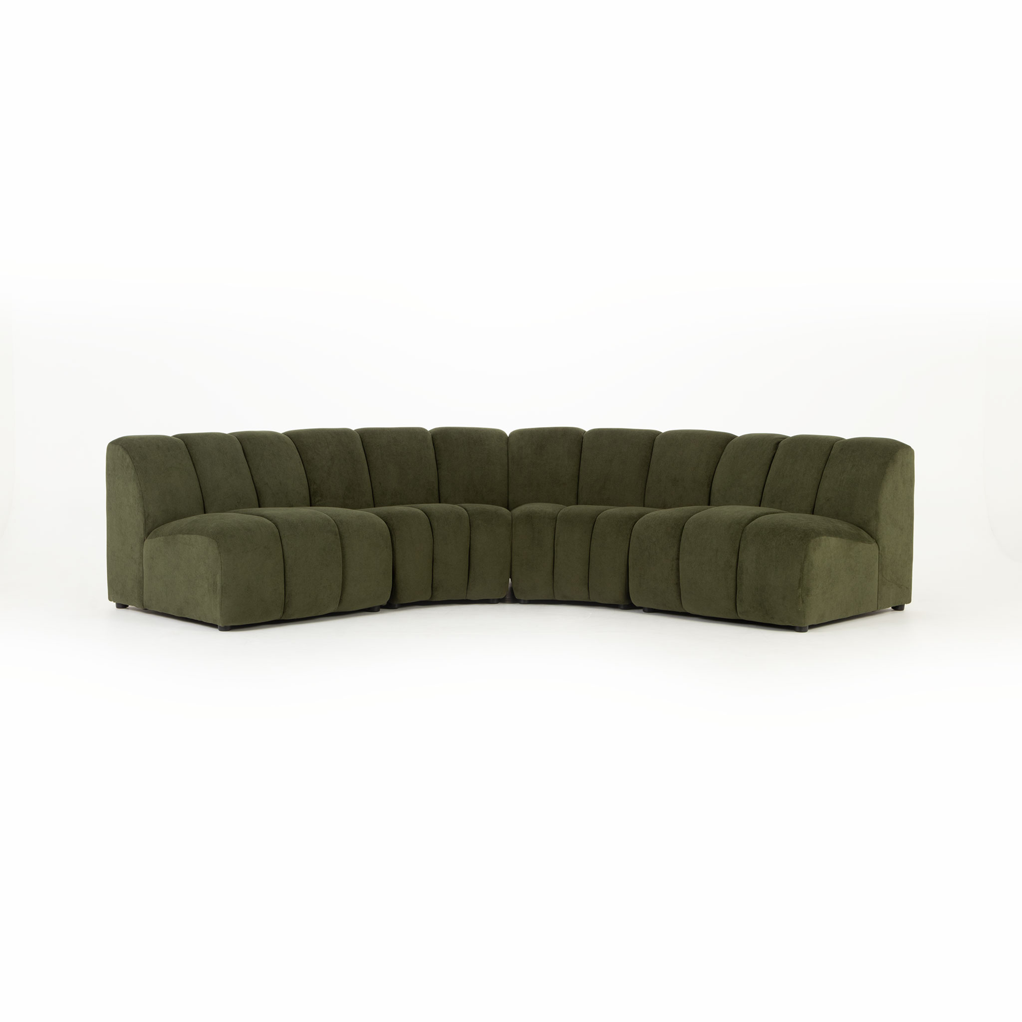 Bryden Modular Corner Suite, Green