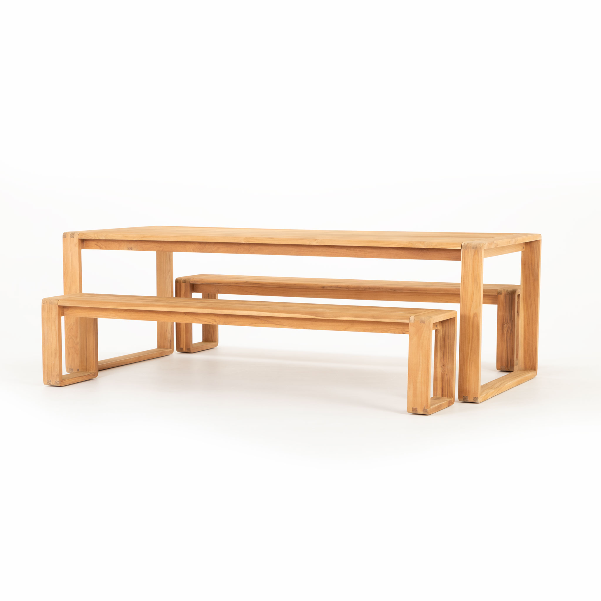 Catania 3 Piece Outdoor Dining Set - W230