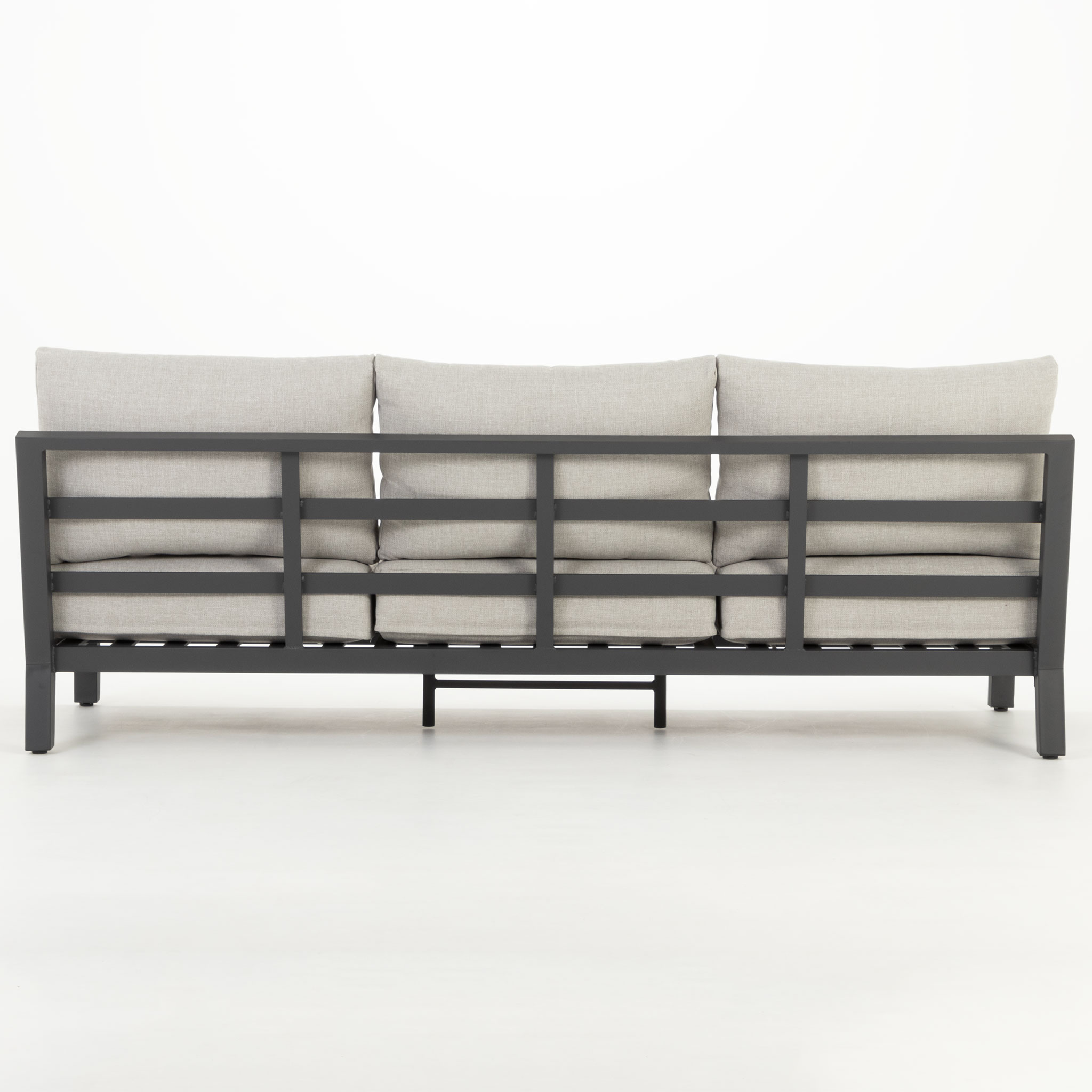 Catalina 4 Piece Outdoor Lounge Set With Coffee Table - W126, Gunmetal