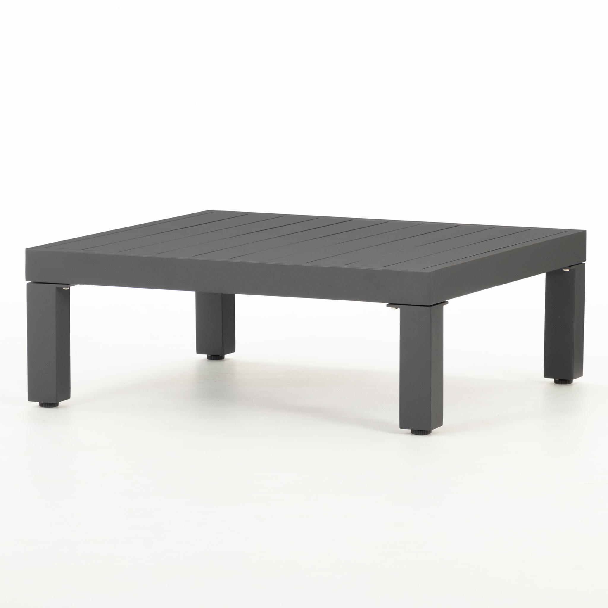 Catalina 4 Piece Outdoor Lounge Set With Coffee Table - W77, Gunmetal