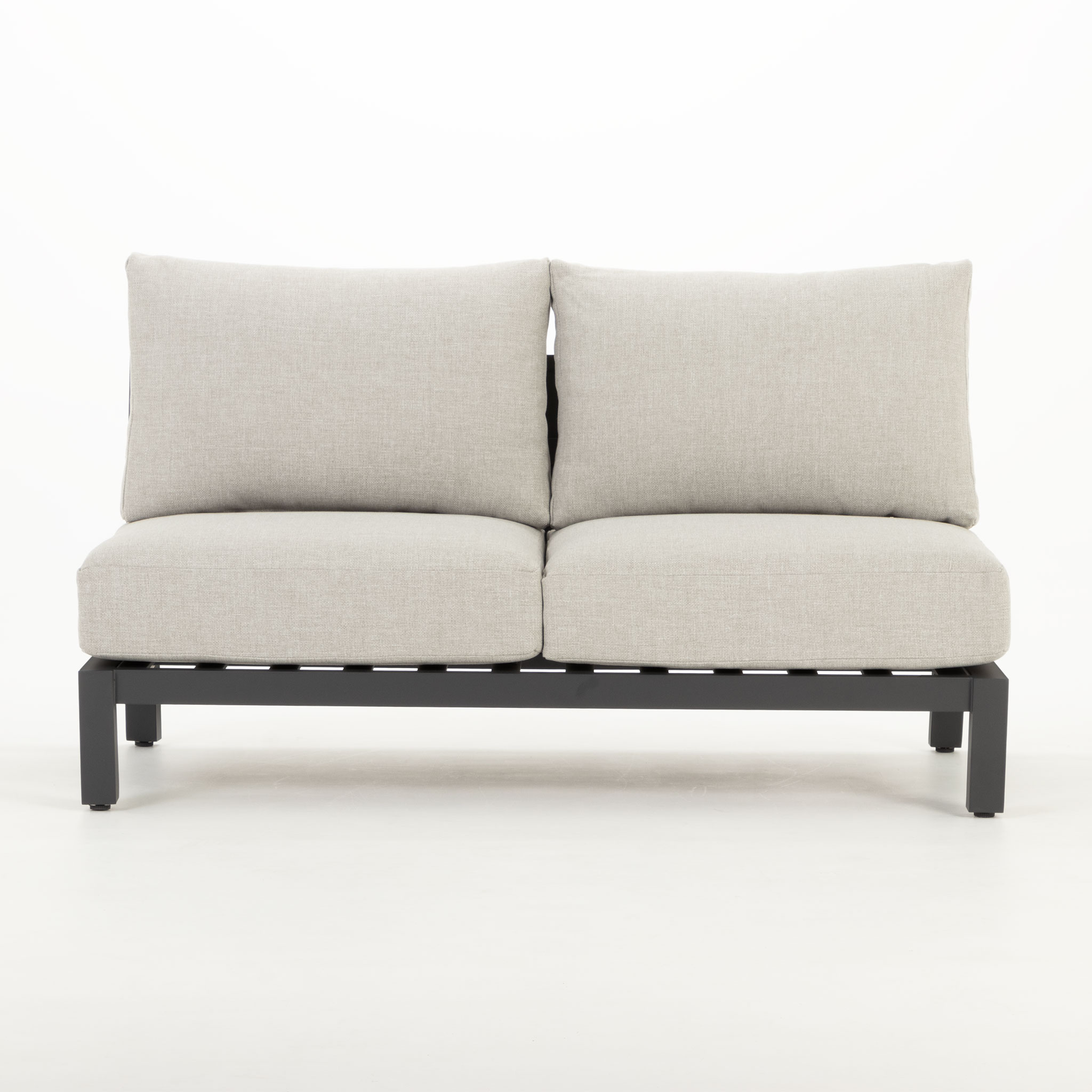 Catalina 4 Piece Outdoor Lounge Set With Coffee Table - W77, Gunmetal