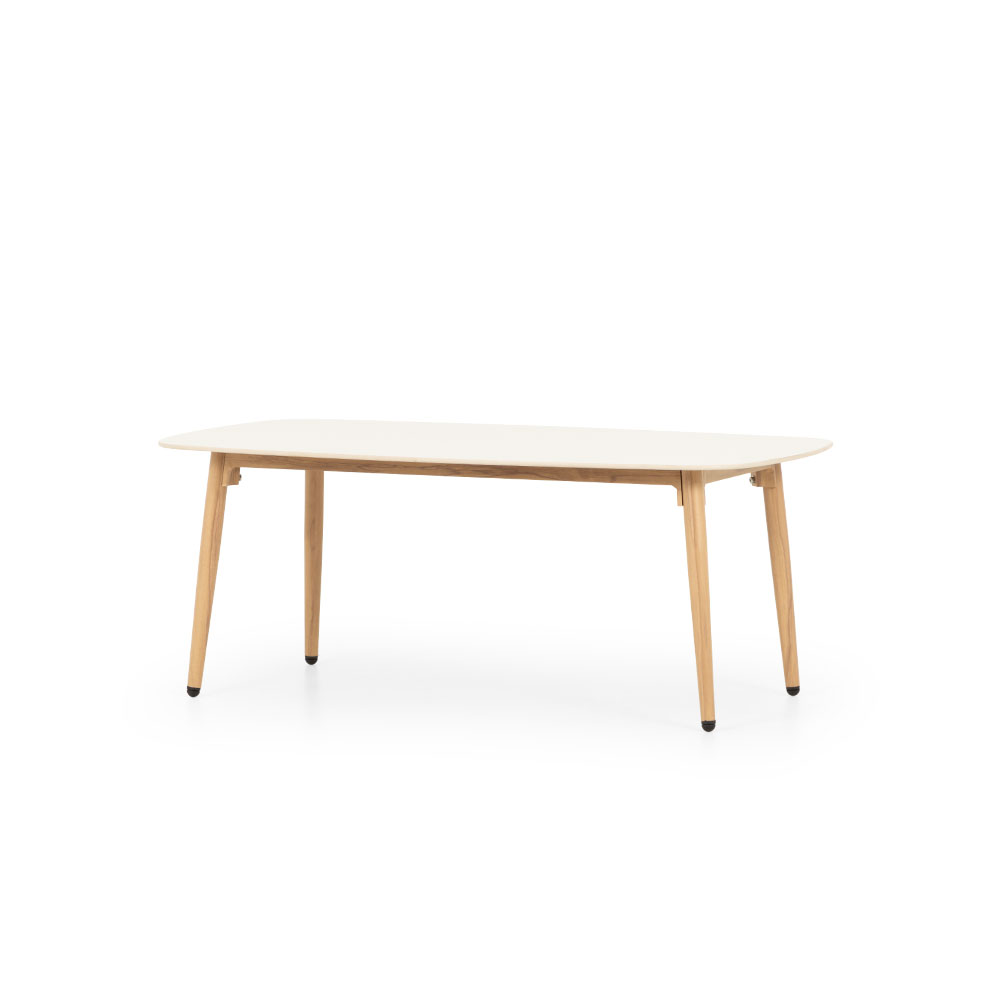 Coast 4 Piece Outdoor Lounge Set with Coffee Table, Natural