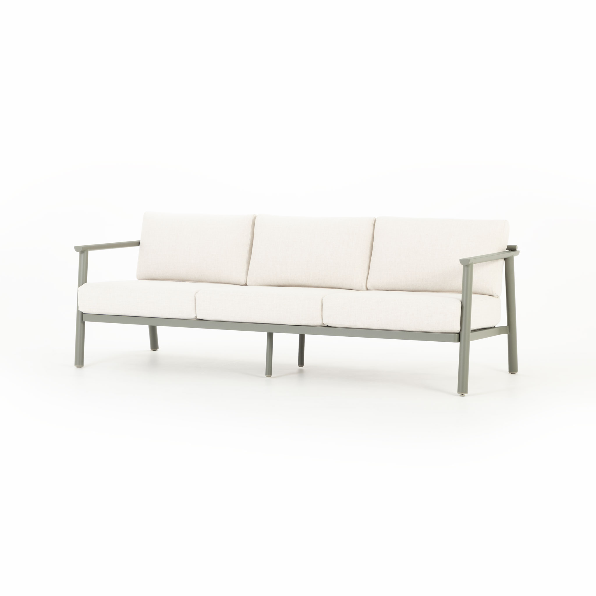 Como 4 Piece Outdoor Lounge Set With Coffee Table, Green