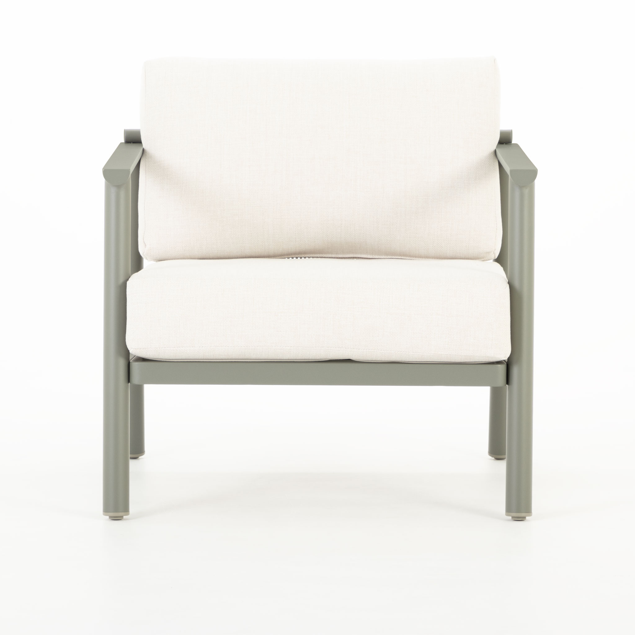 Como 4 Piece Outdoor Lounge Set With Coffee Table, Green