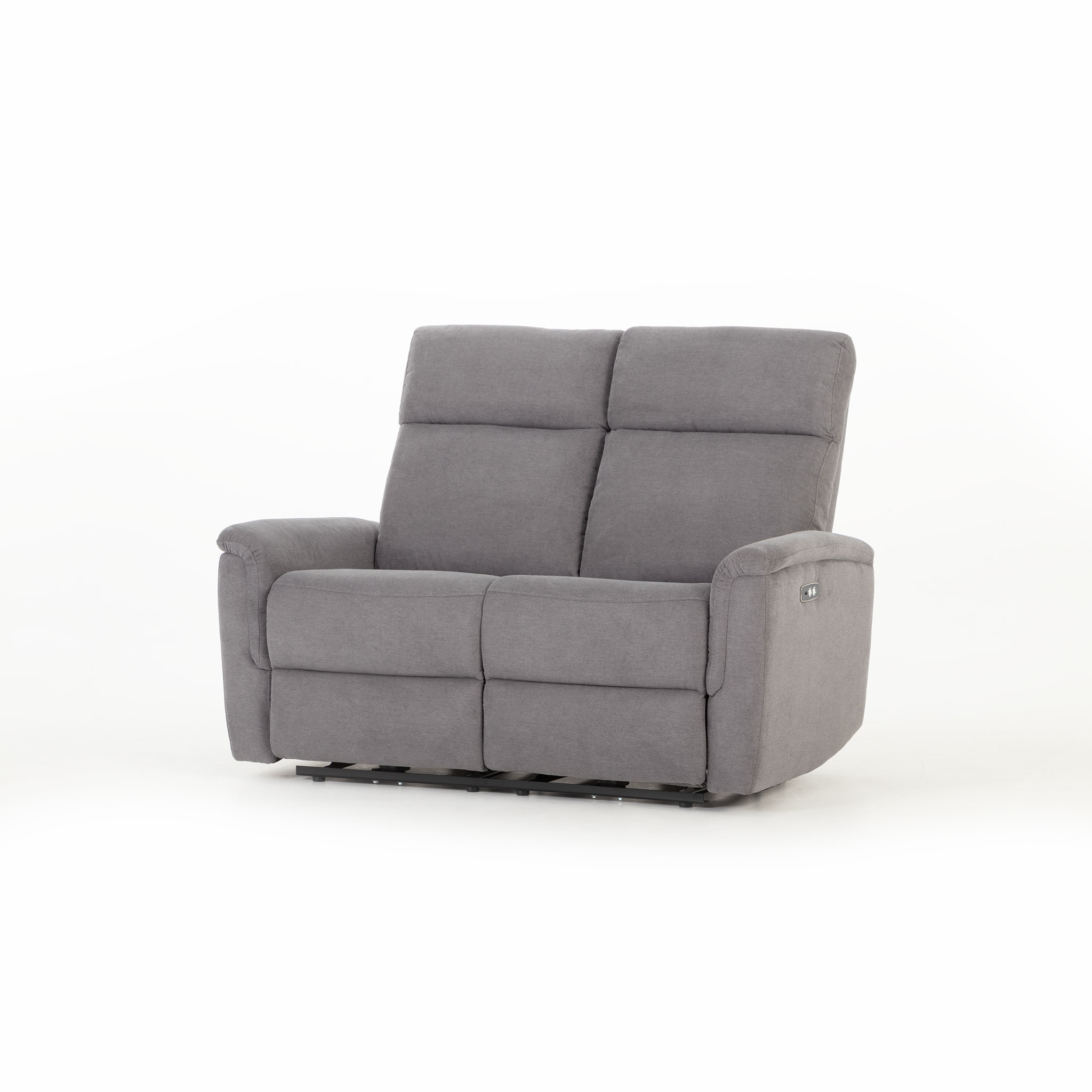 Dion 3 Seater Electric Recliner + 2 Seater Electric Recliner, Ash