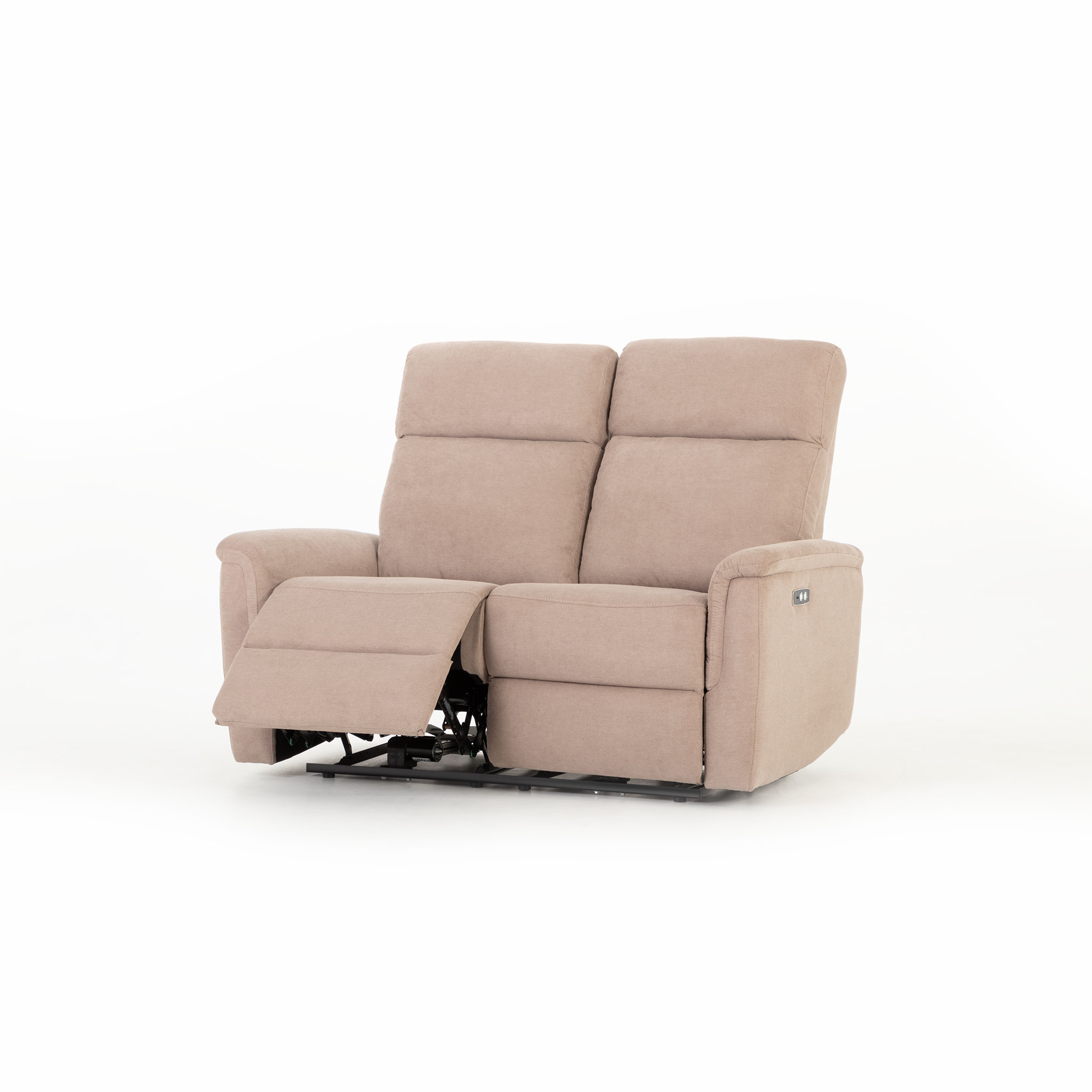Dion 3 Seater Electric Recliner + 2 Seater Electric Recliner, Taupe