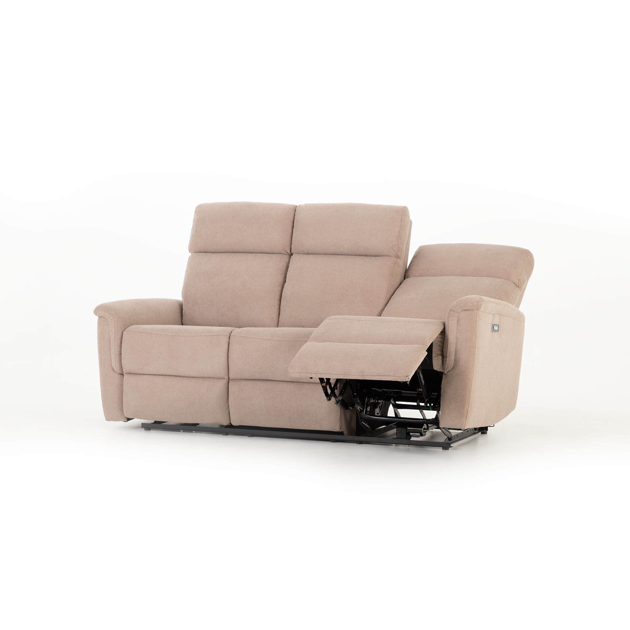 Dion 3 Seater Electric Recliner + 2 Electric Recliner Chairs, Taupe
