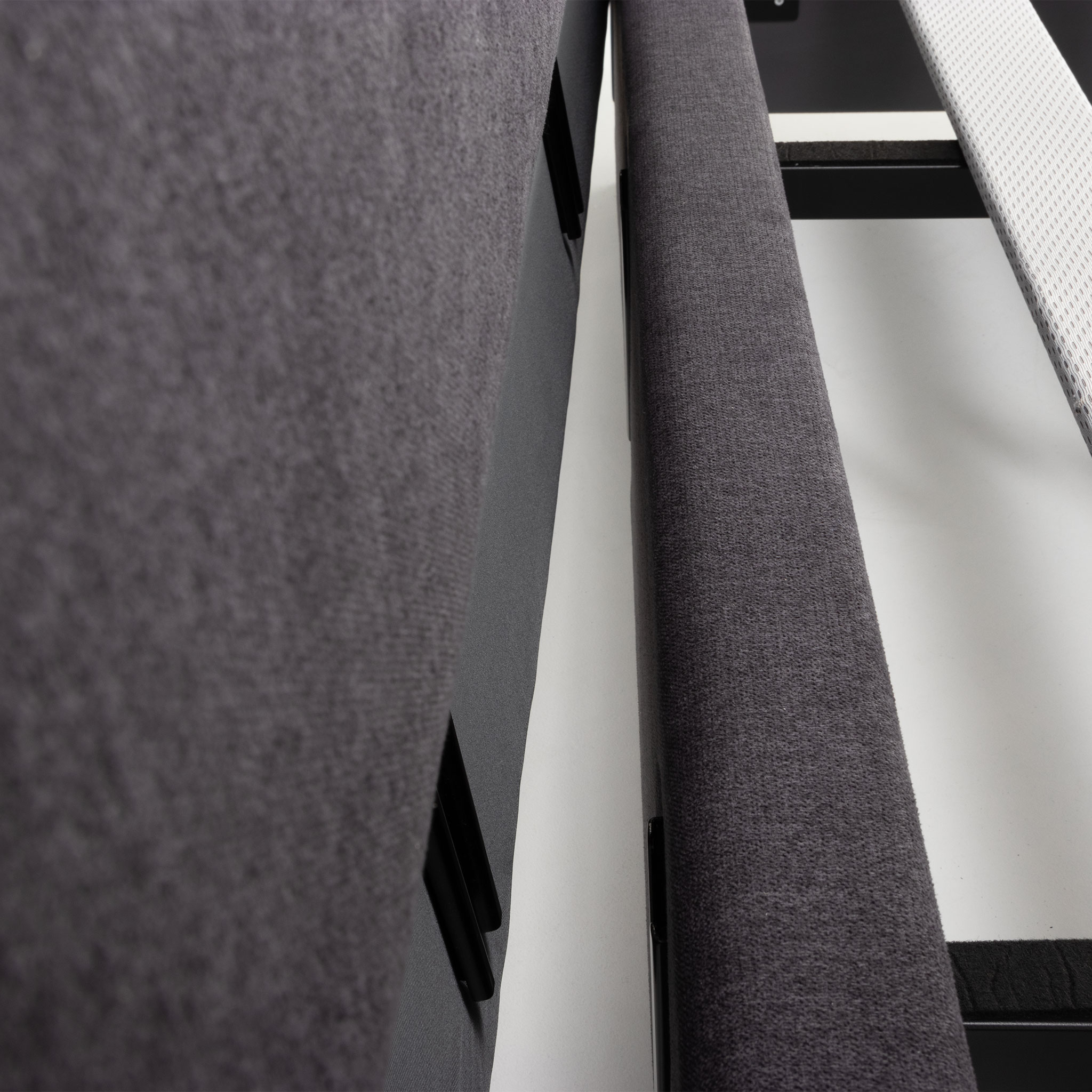 Elise Double Bed Frame, Charcoal