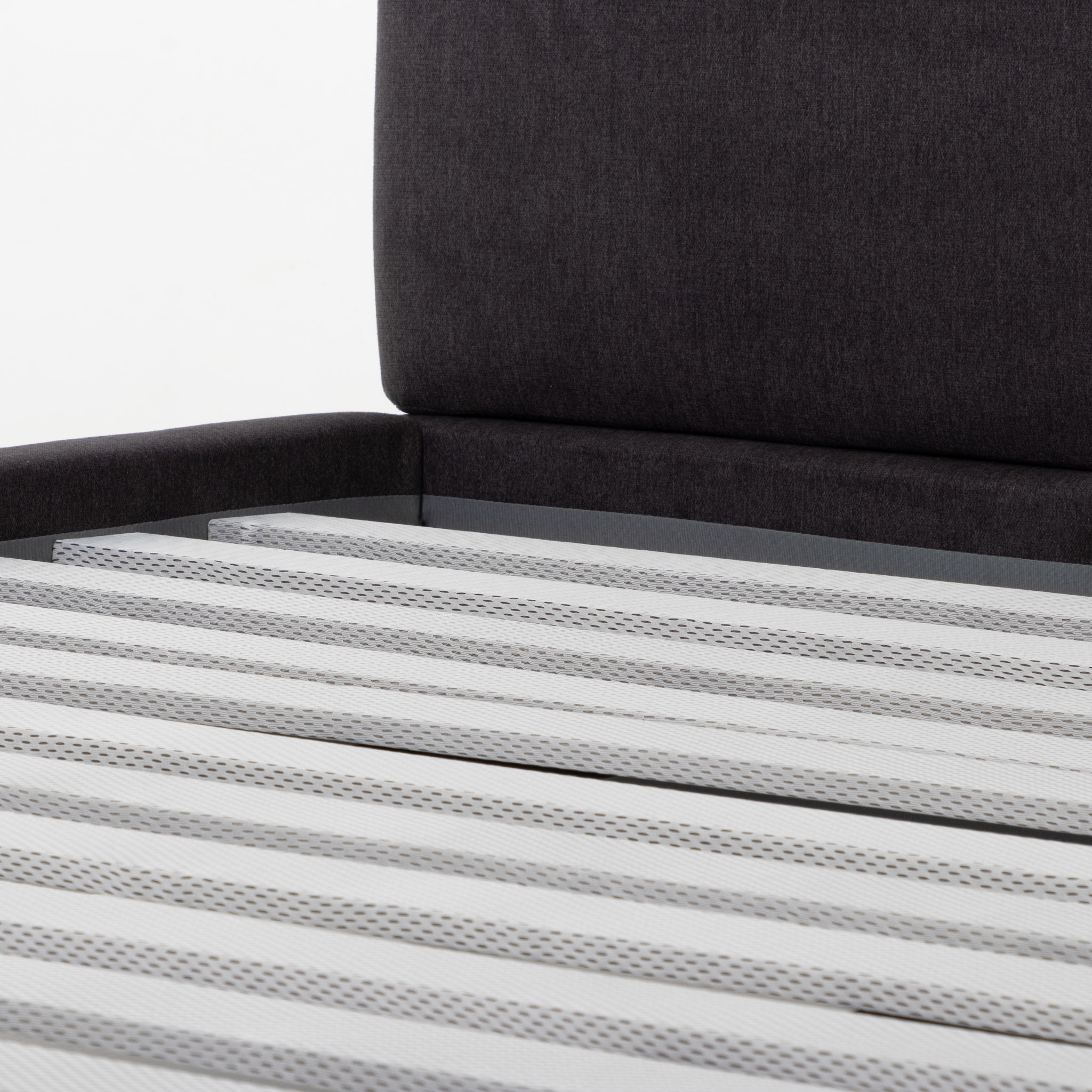 Elise King Bed Frame, Charcoal