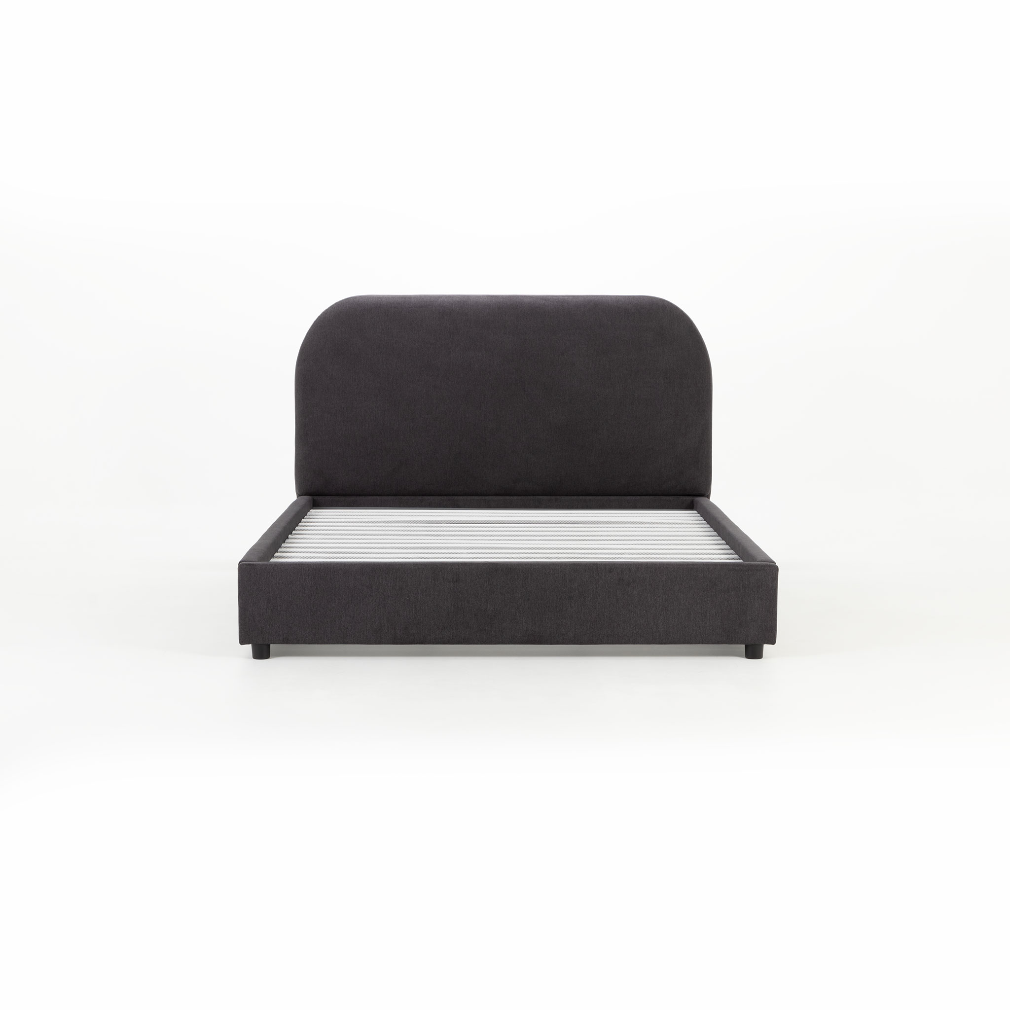 Elise Queen Bed Frame, Charcoal