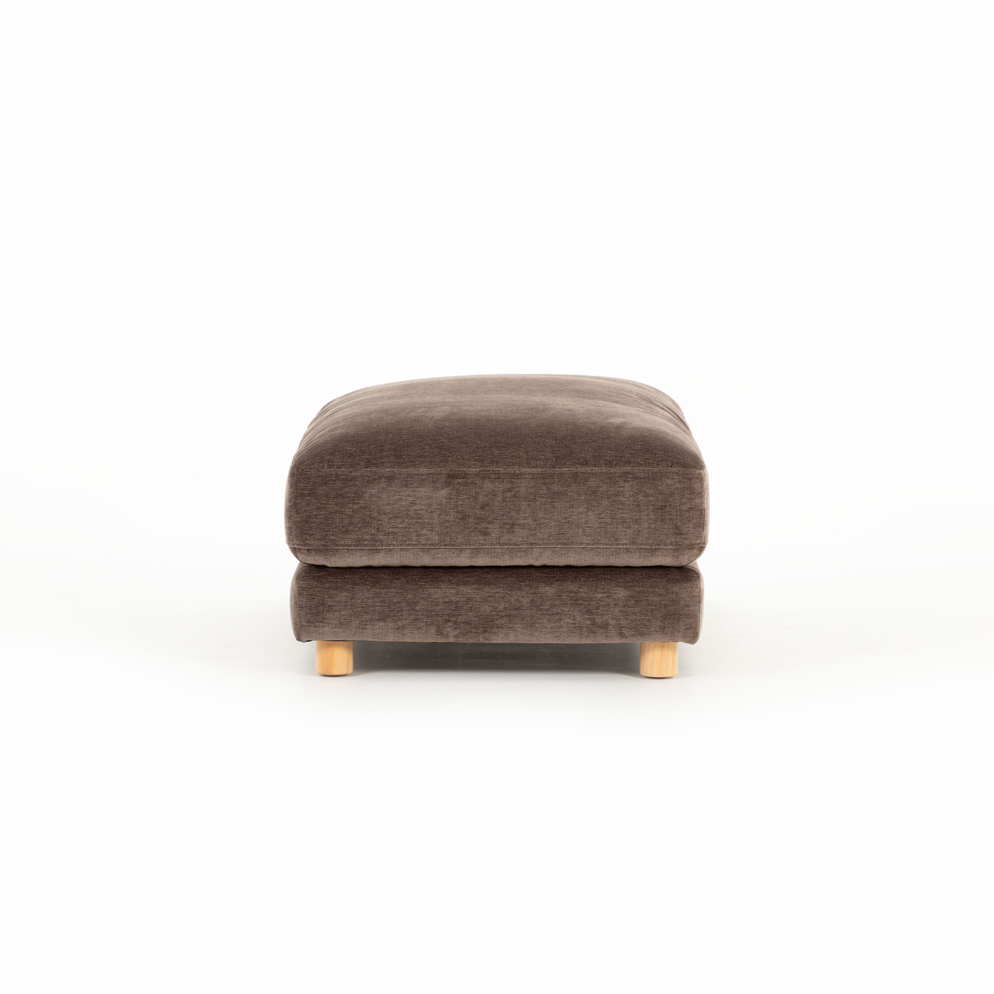 Ella 3 Seater + Ottoman, Mushroom