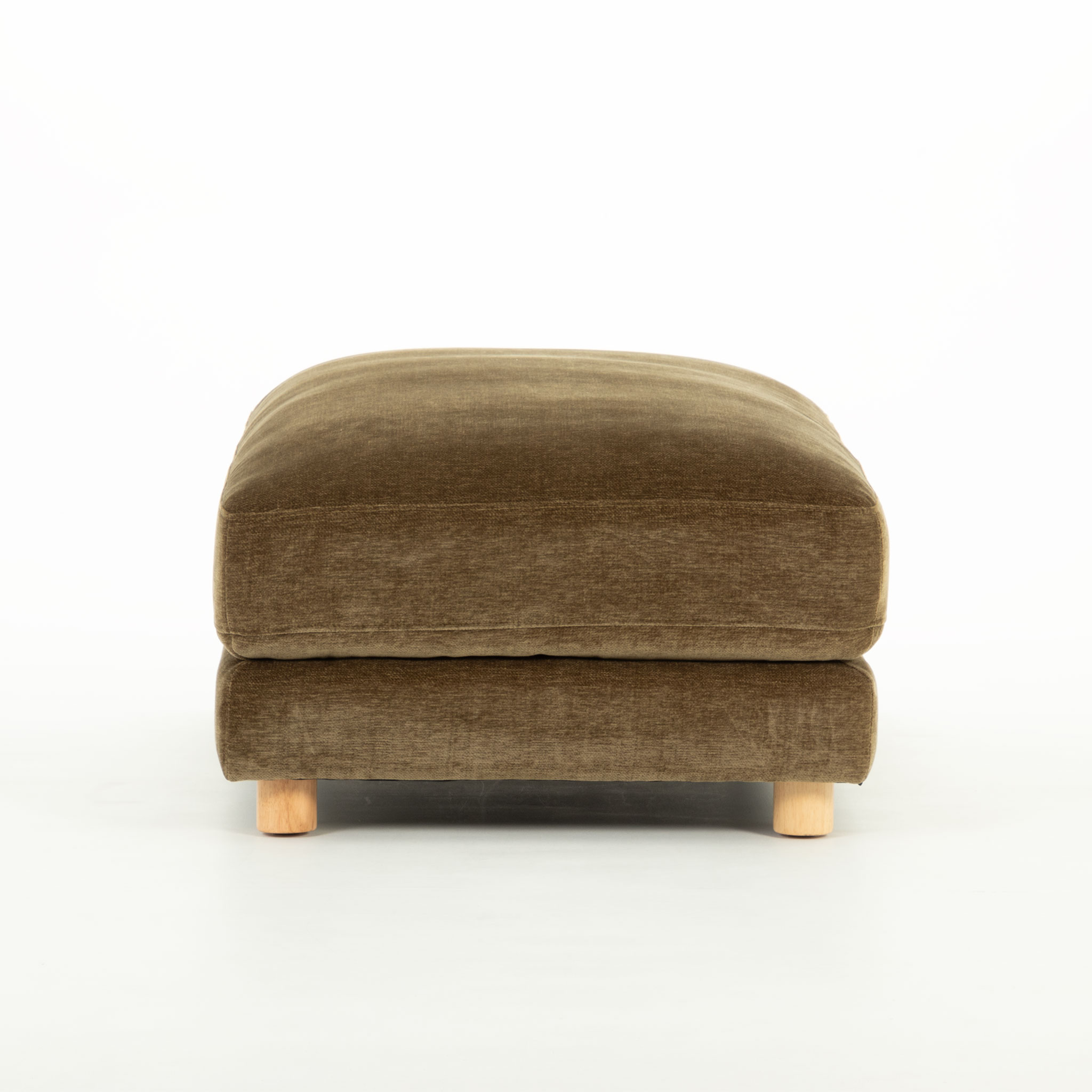 Ella 2 Seater + Ottoman, Olive