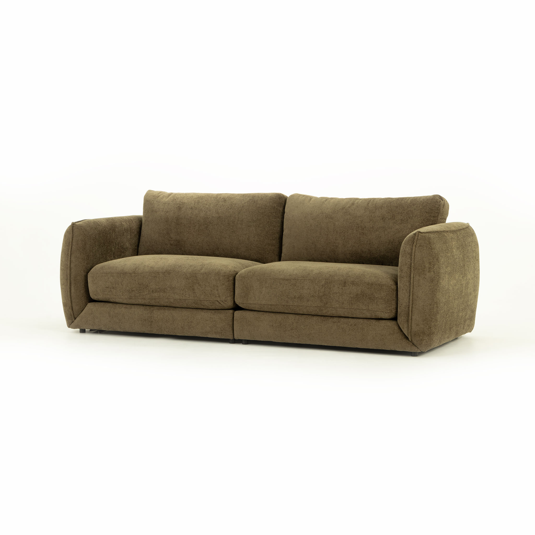 Esme 4 Seater + Ottoman, Green
