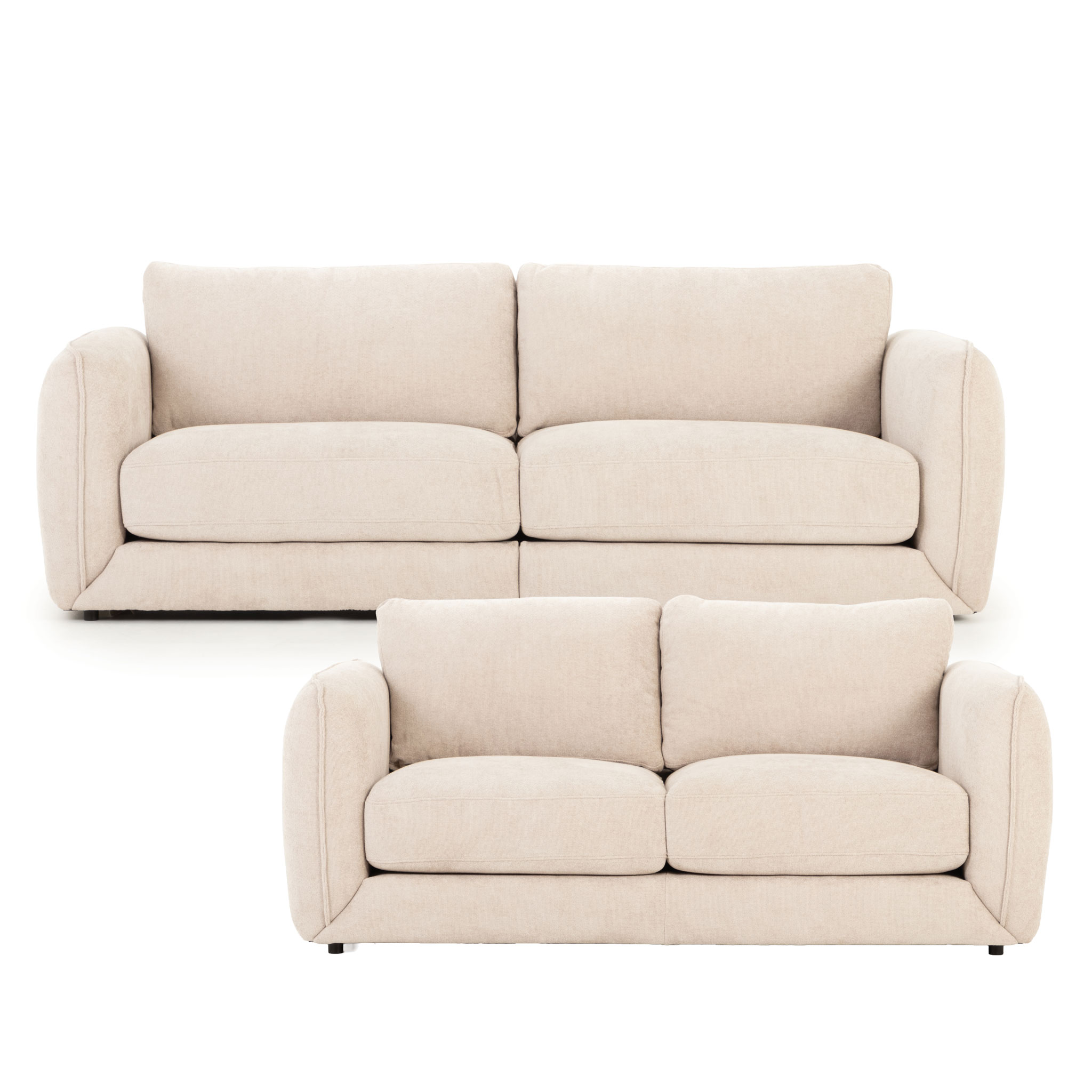 Esme 4 Seater + 2 Seater, Natural
