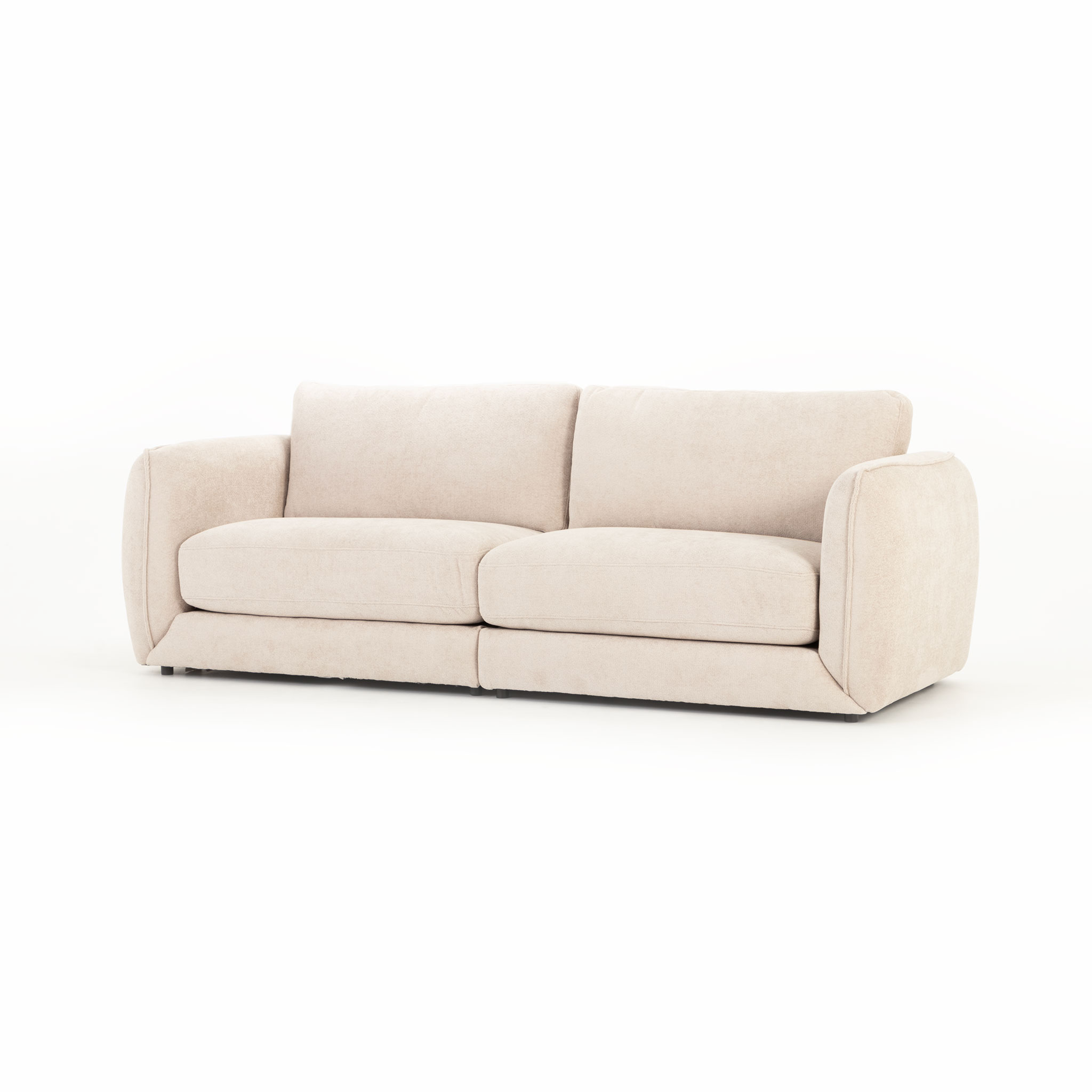 Esme 4 Seater + Ottoman, Natural