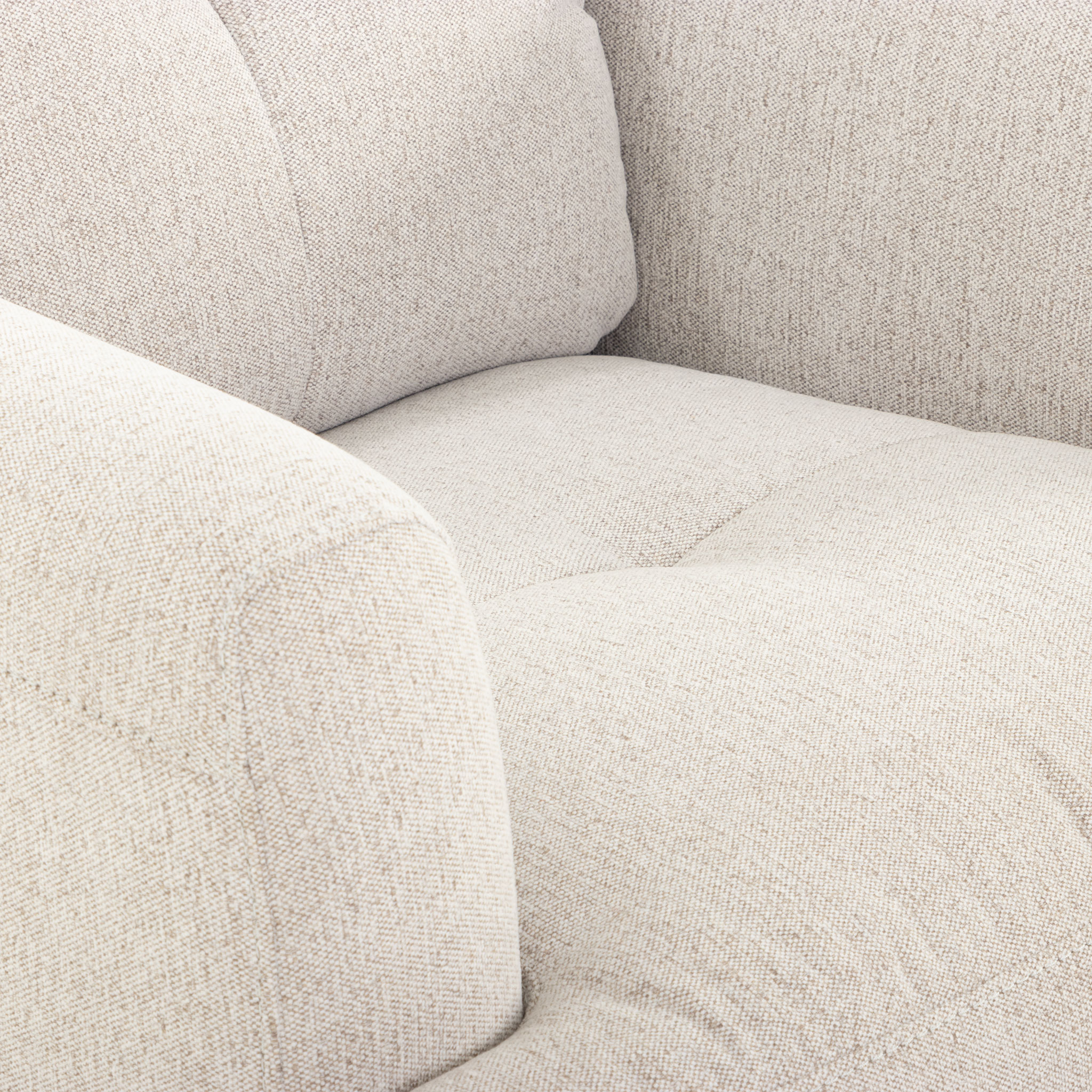 Finn 2 Seater + 2 Chairs, Beige