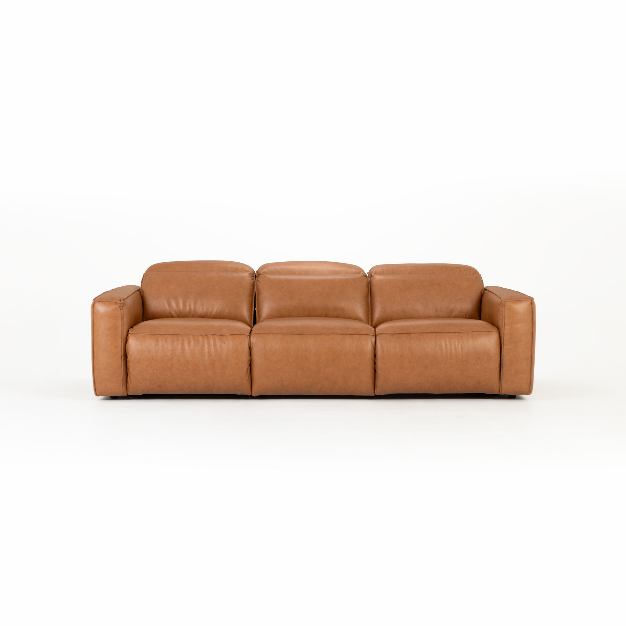 Gianni 3 Seater Modular Recliner Sofa, Leather