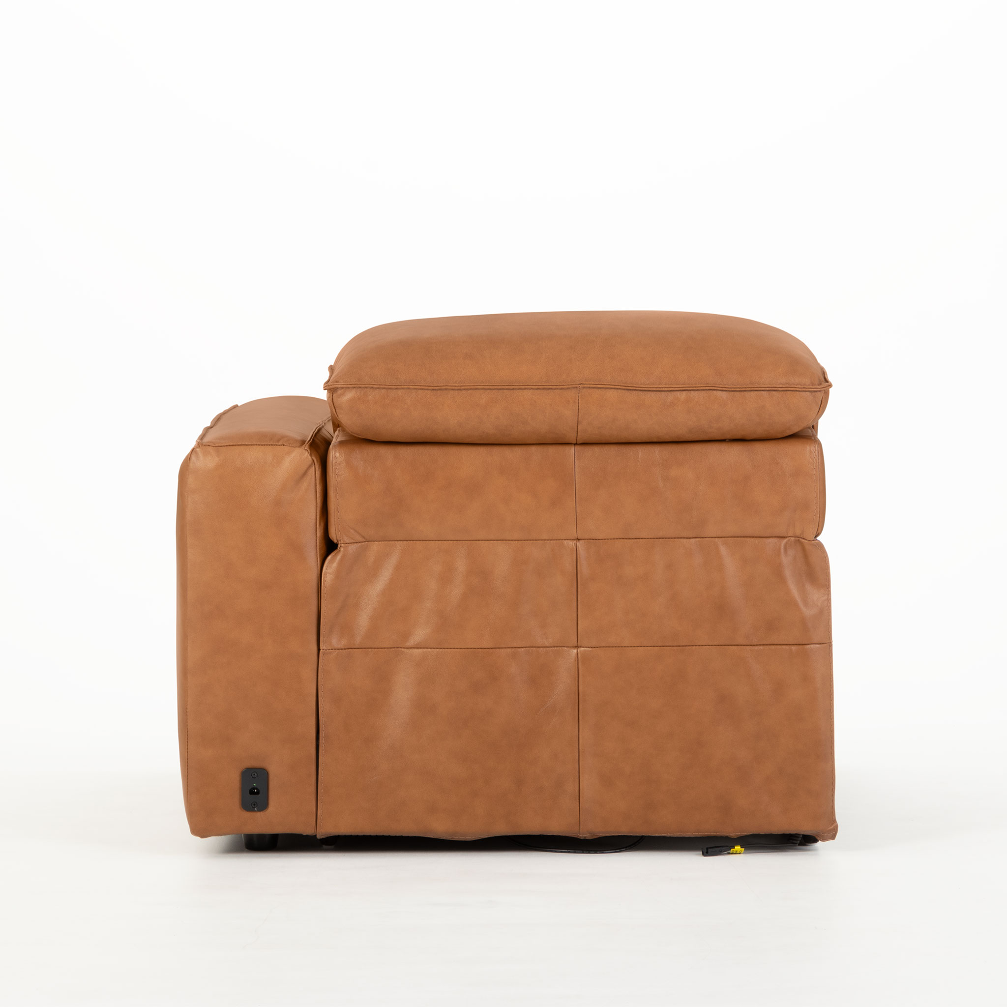 Gianni 3 Seater Modular Recliner Sofa, Leather