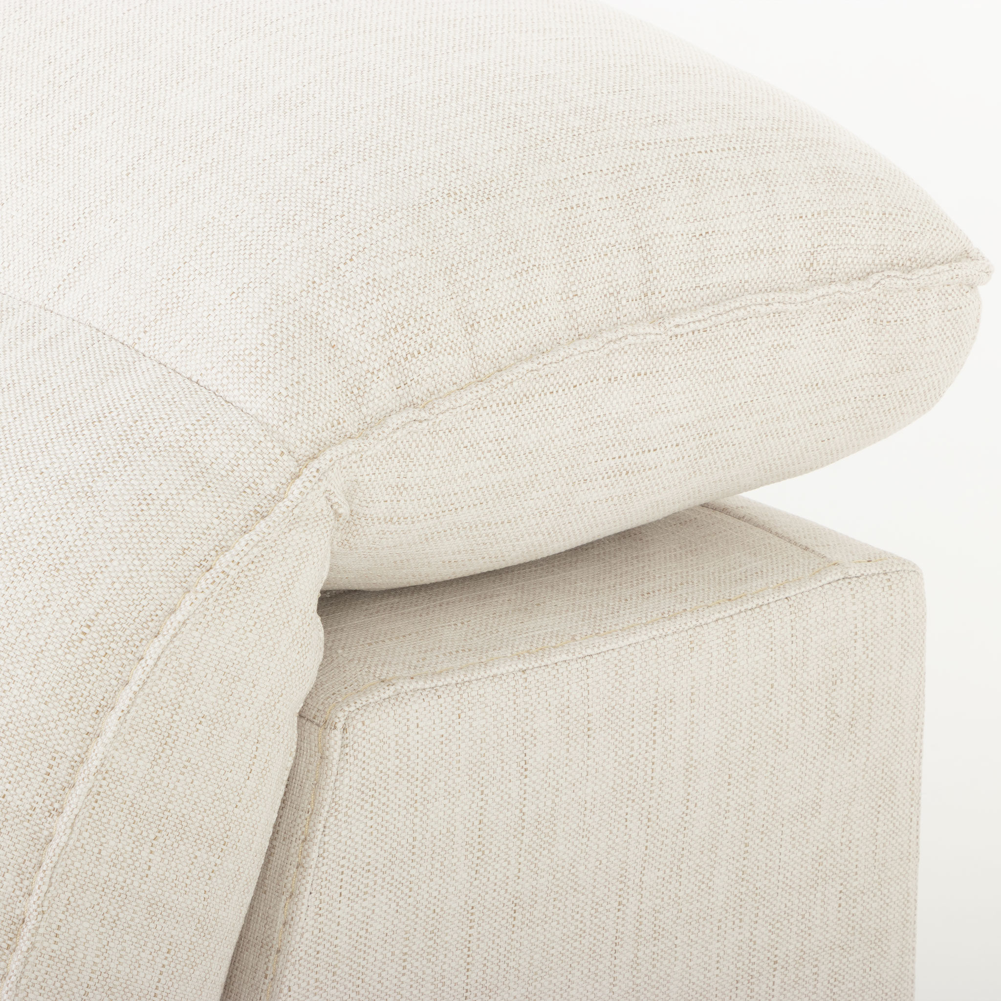 Gianni 3 Seater Modular Recliner Sofa, Natural