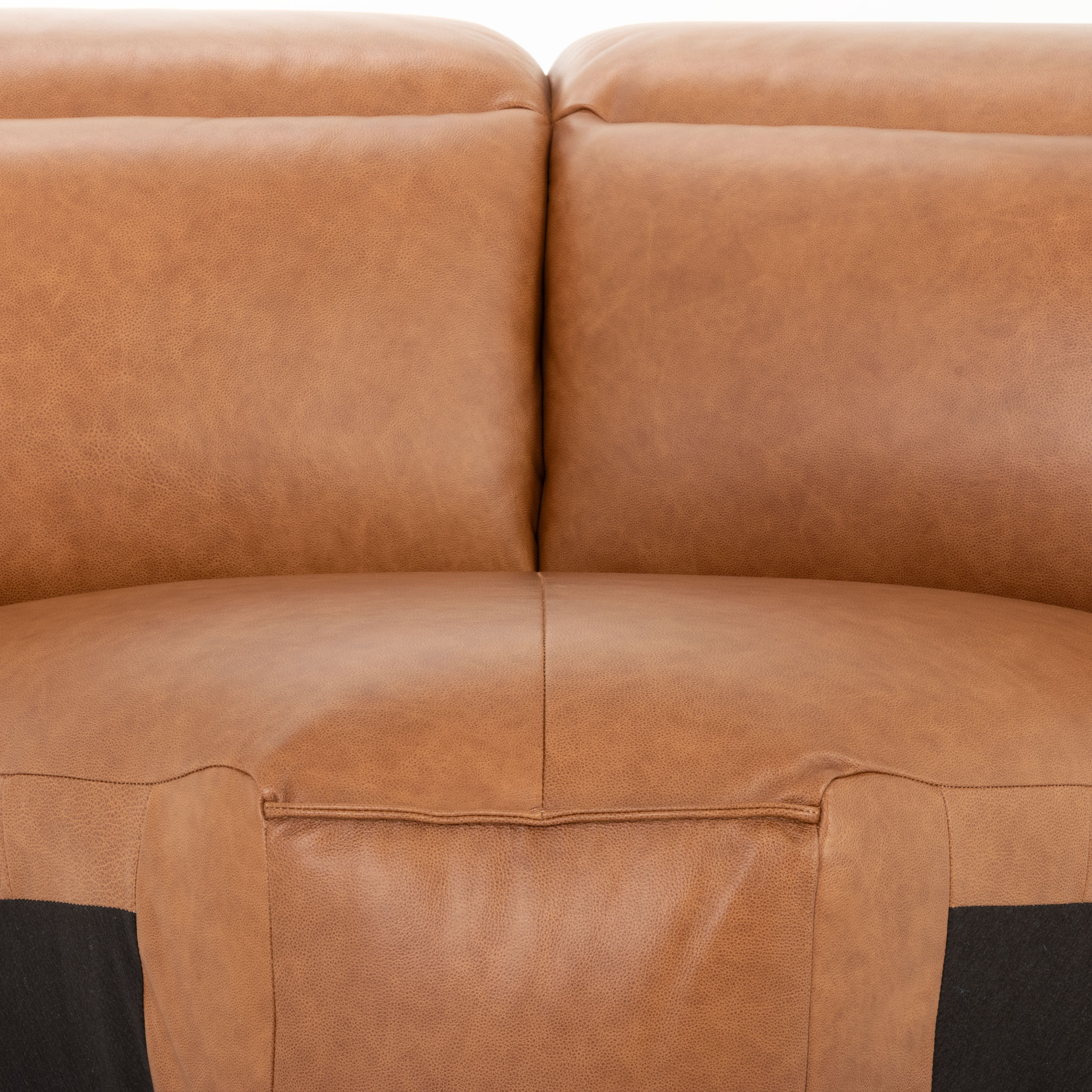 Gianni 4 Seater Corner Modular Recliner Sofa, Leather