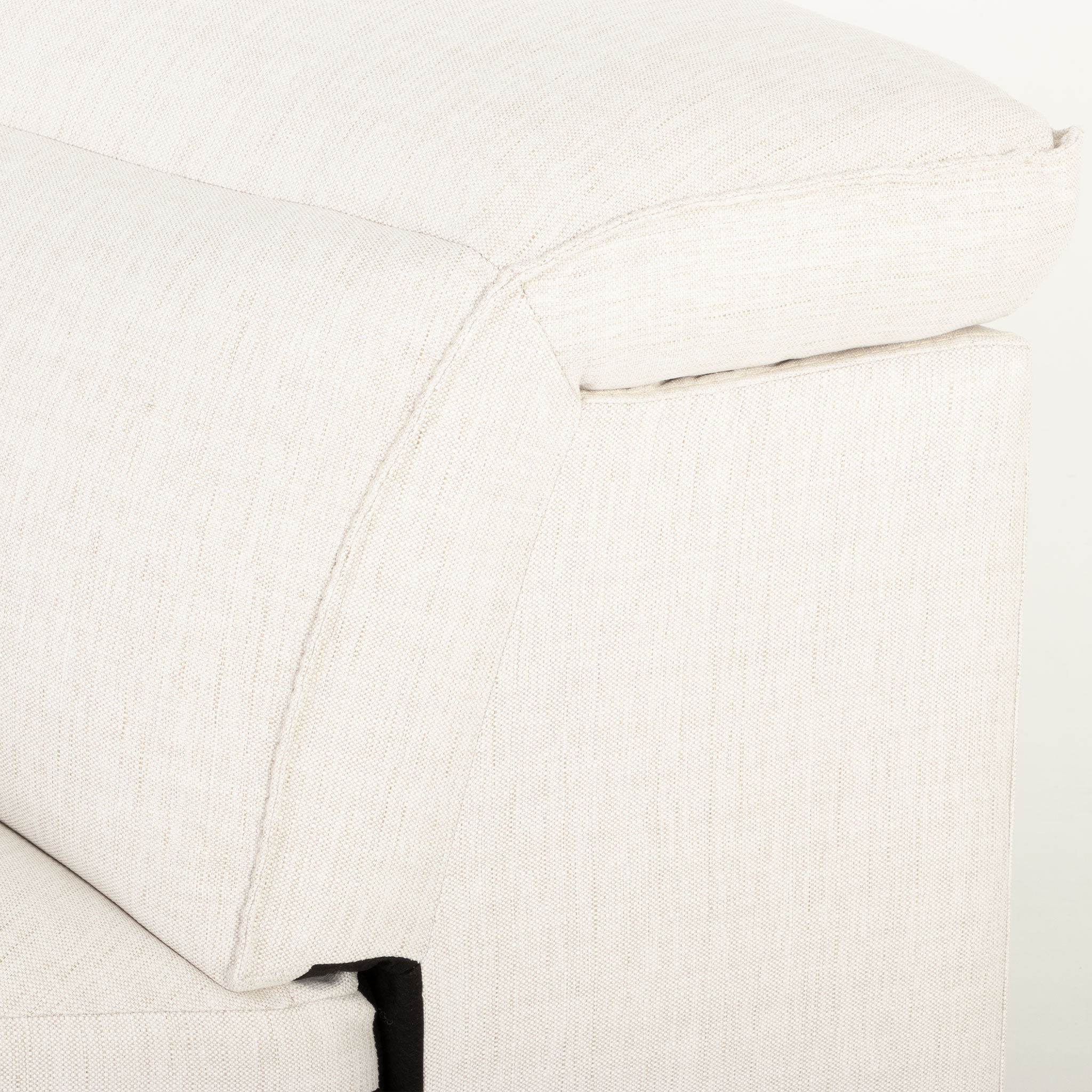 Gianni 4 Seater Corner Modular Recliner Sofa, Natural