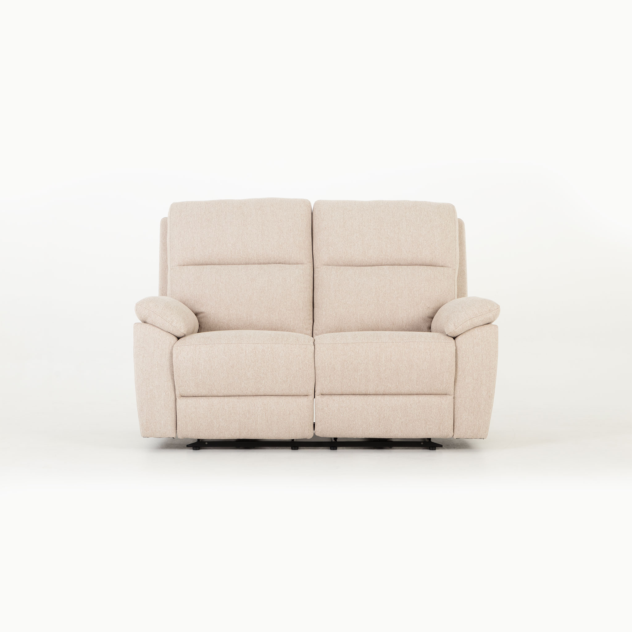 Gracey 3 Seater Electric Recliner + 2 Seater Fabric Electric Recliner, Taupe