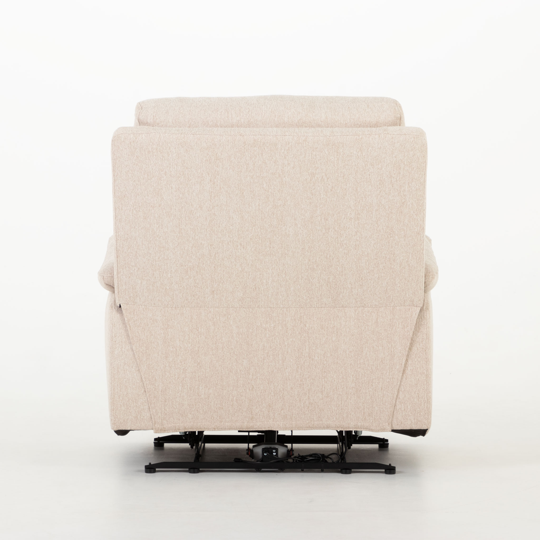 Gracey 3 Seater Electric Recliner + 2 Fabric Electric Recliner Chairs, Taupe