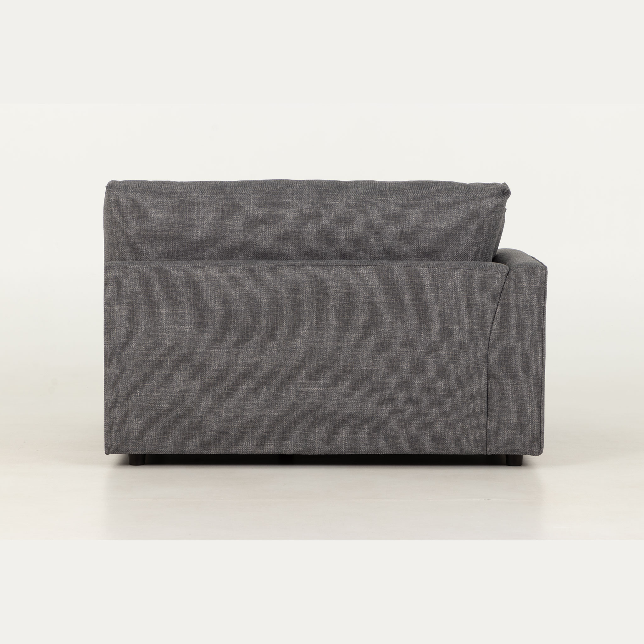 Hampshire Lounge Suite 4 Seater + Ottoman, Dark Grey