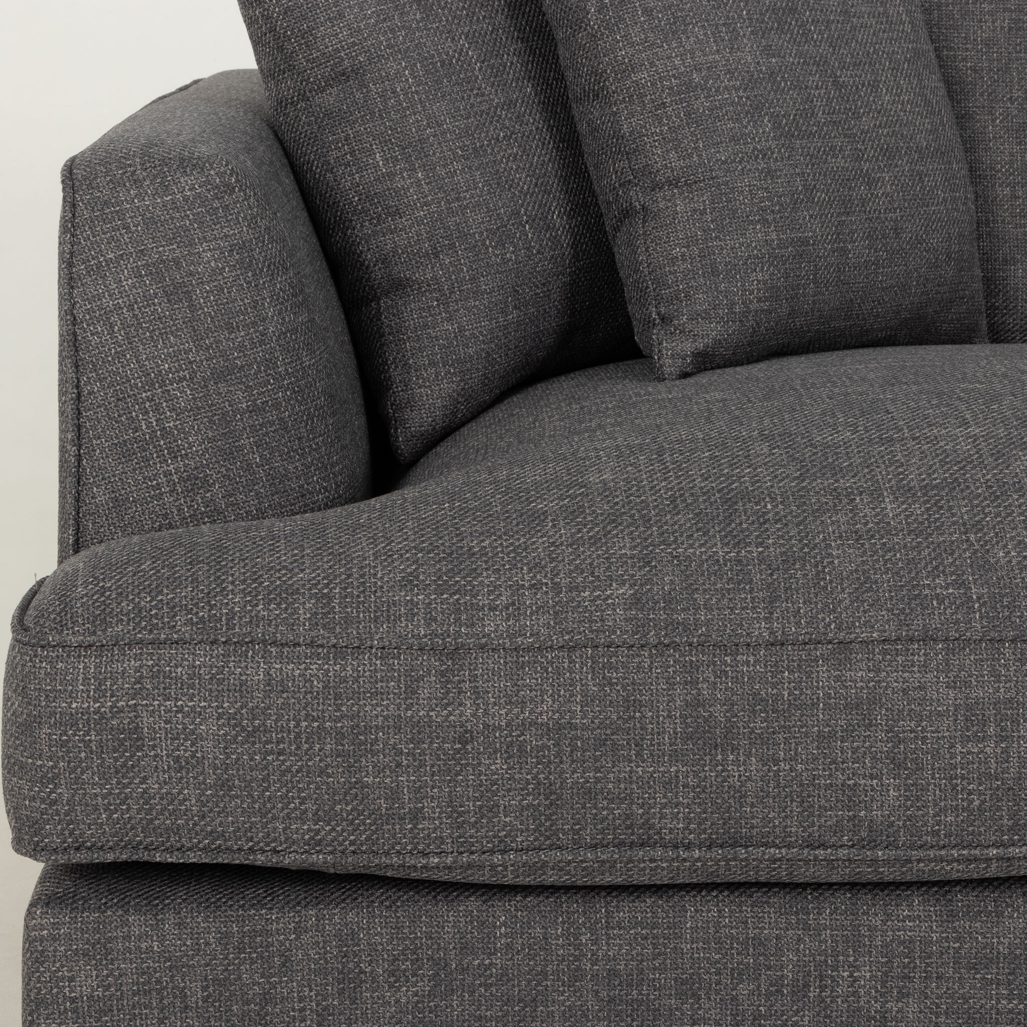 Hampshire Lounge Suite 4 Seater + 2.5 Seater, Dark Grey