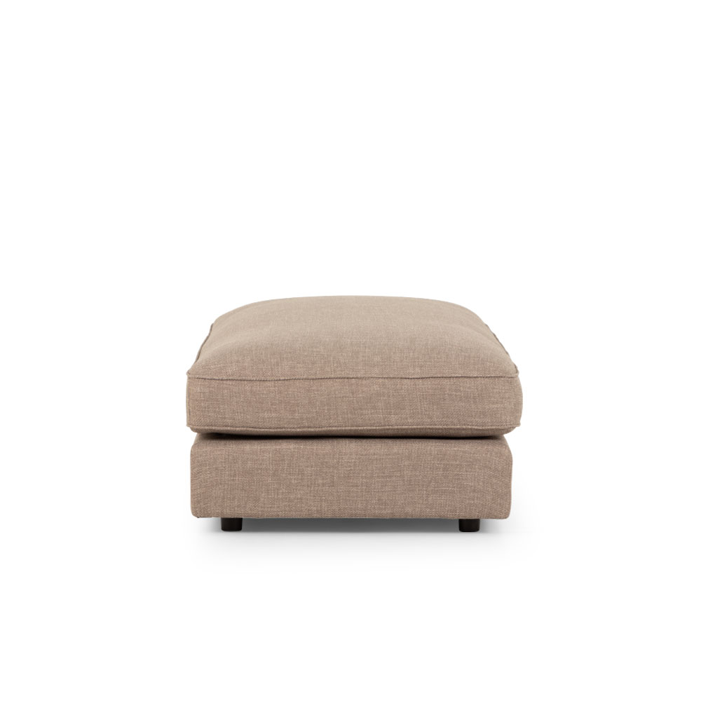 Hampshire Lounge Suite 4 Seater + Ottoman, Taupe