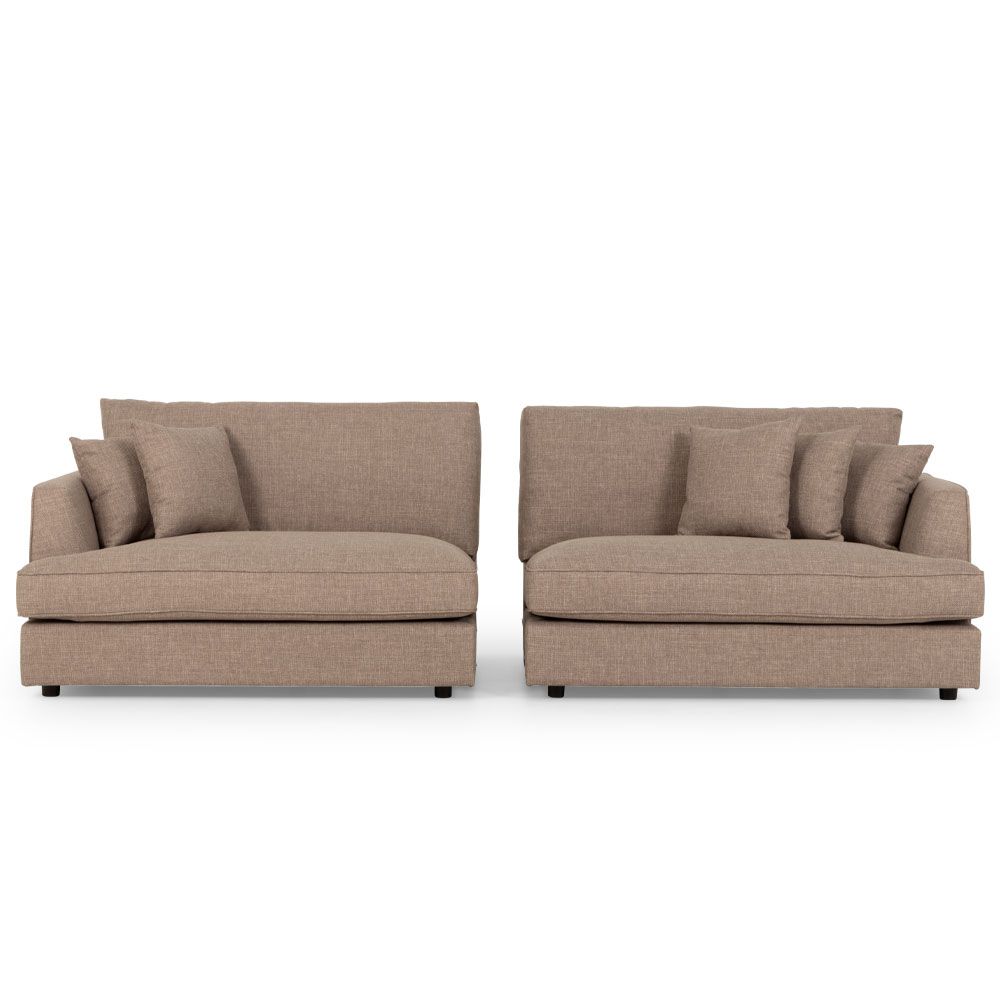 Hampshire Lounge Suite 4 Seater + 2.5 Seater, Taupe