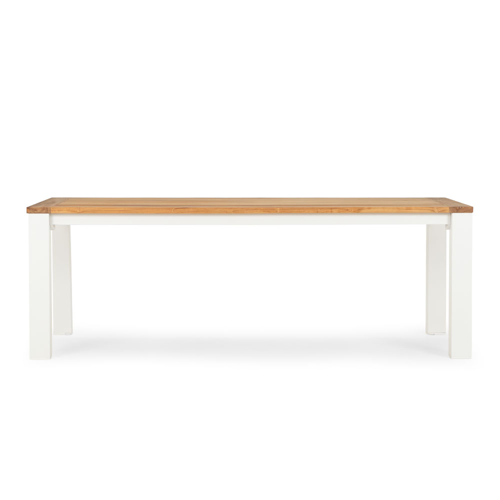 Ibiza & Bailey 9 Piece Outdoor Dining Set - W220, White