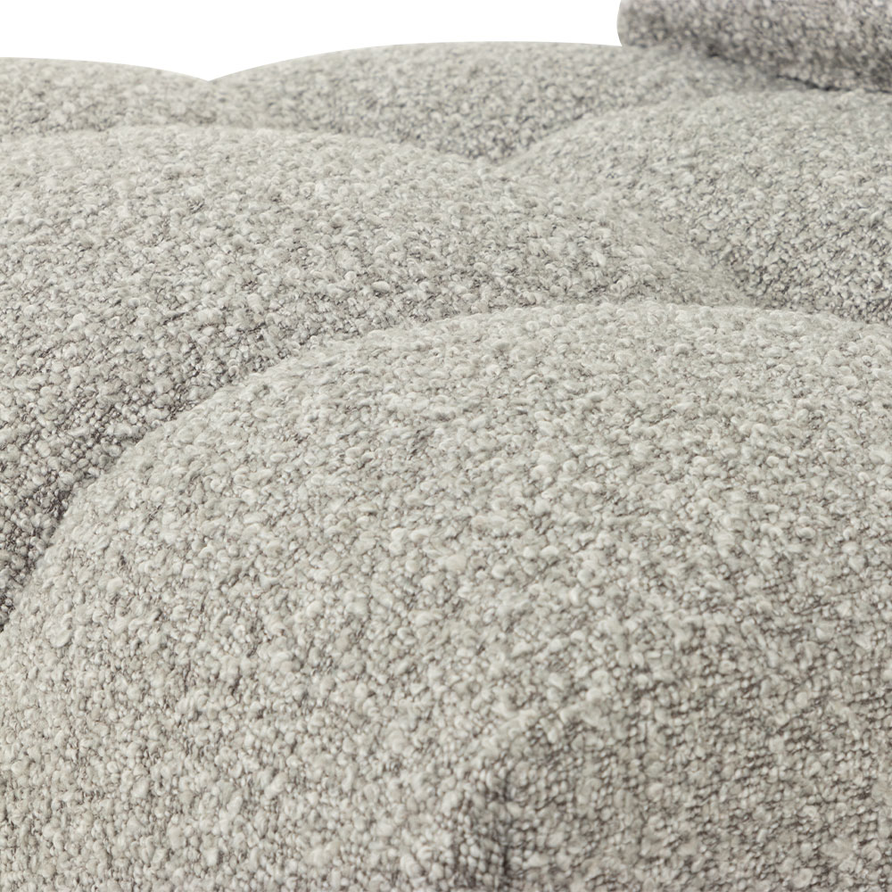 Ikon 3 Seater Modular Chaise Sofa Left Hand Facing, Grey