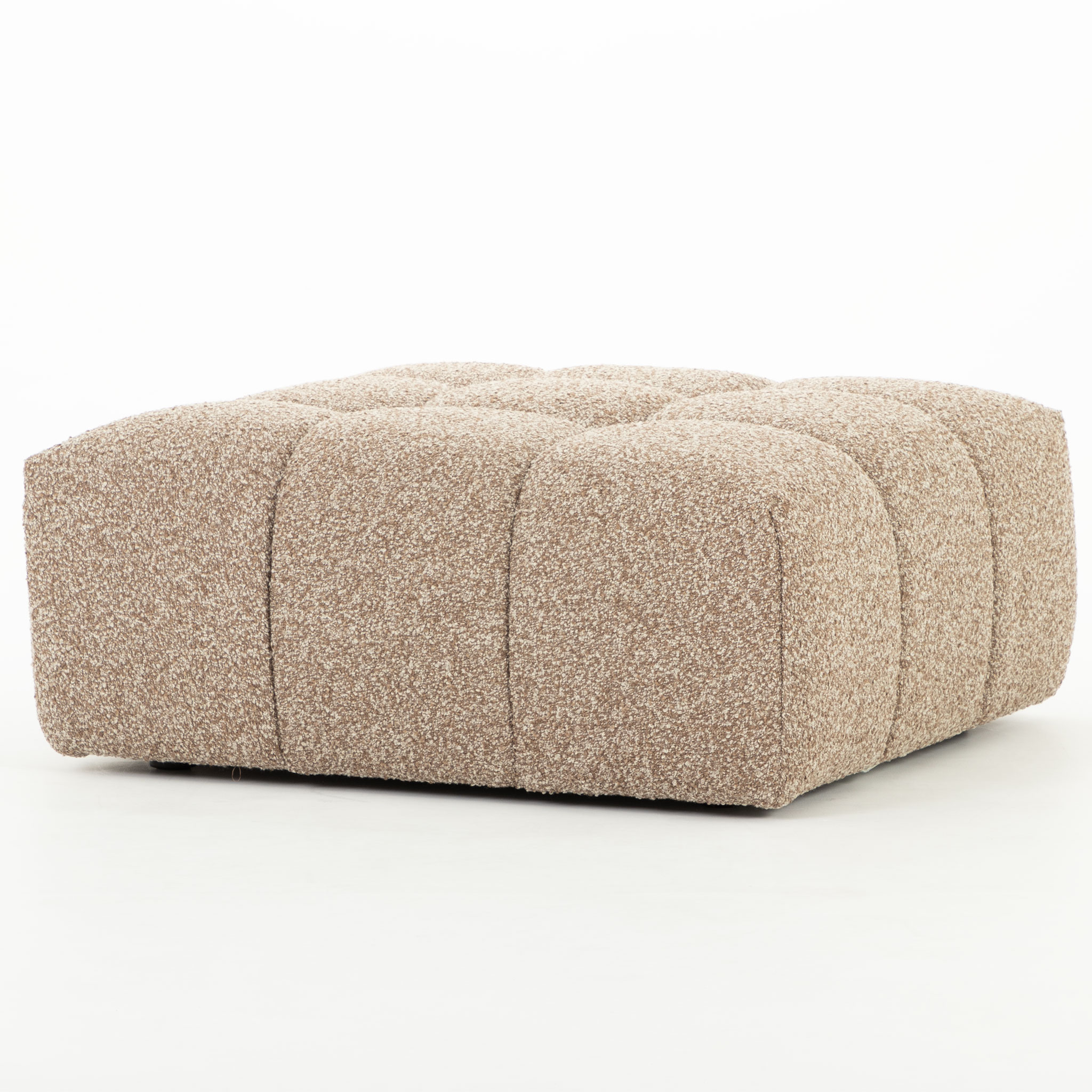 Ikon 3 Seater Modular Chaise Sofa, Brown