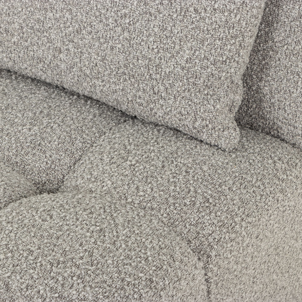 Ikon 3 Seater Modular Chaise Sofa, Grey