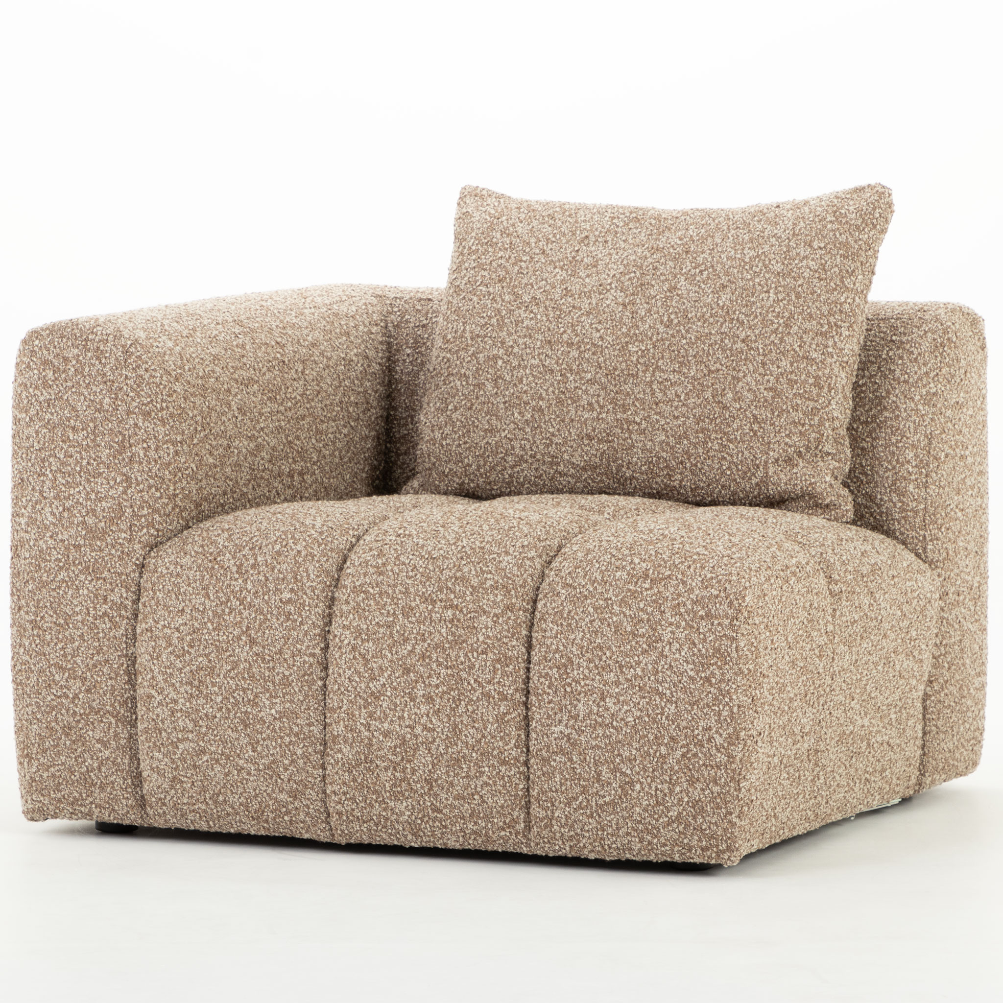 Ikon 5 Seater Corner Modular Sofa, Brown