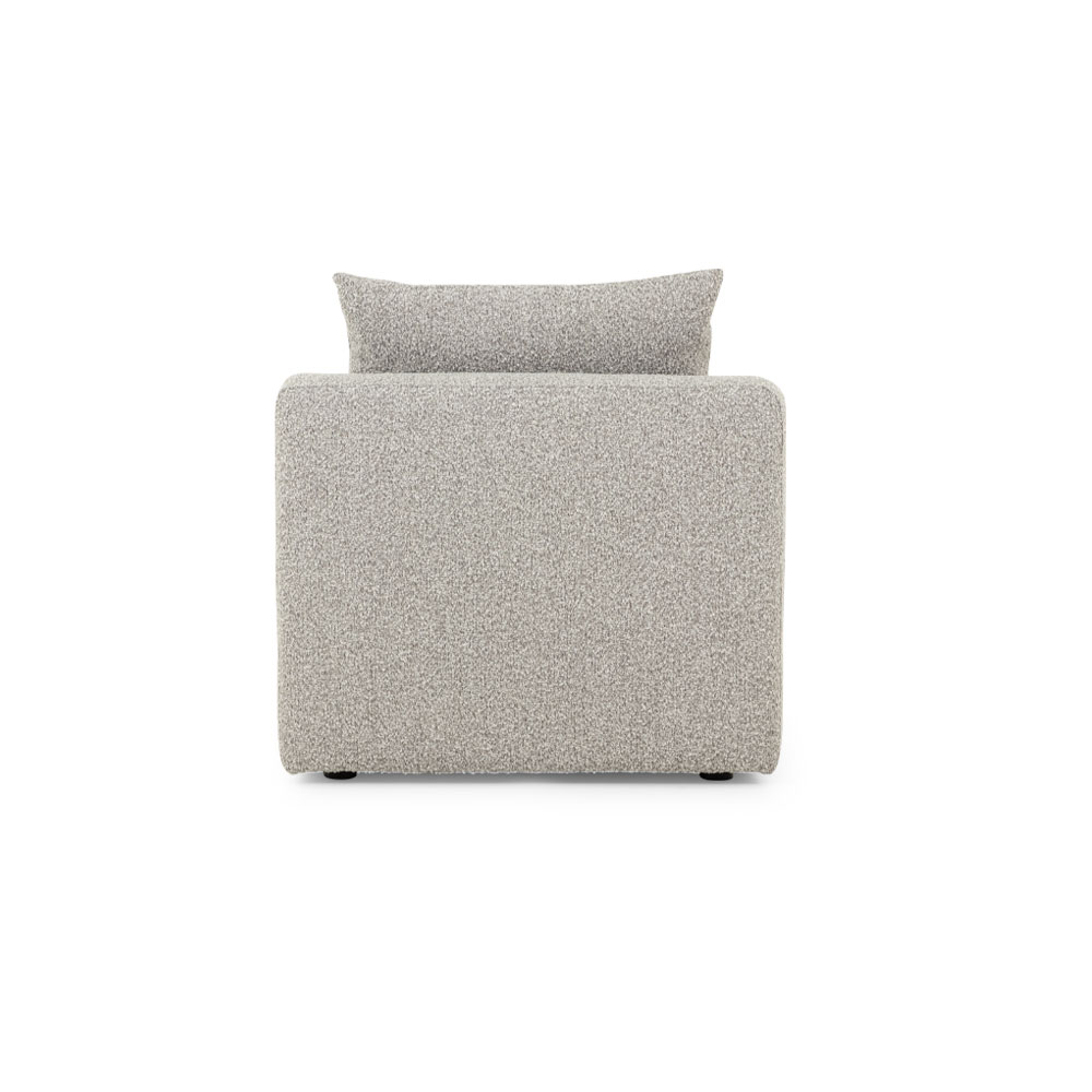 Ikon 4 Seater Corner Modular Chaise Sofa Left Hand Facing, Grey