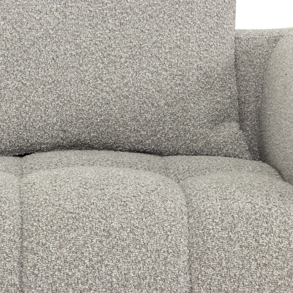 Ikon 4 Seater Corner Modular Chaise Sofa Left Hand Facing, Grey