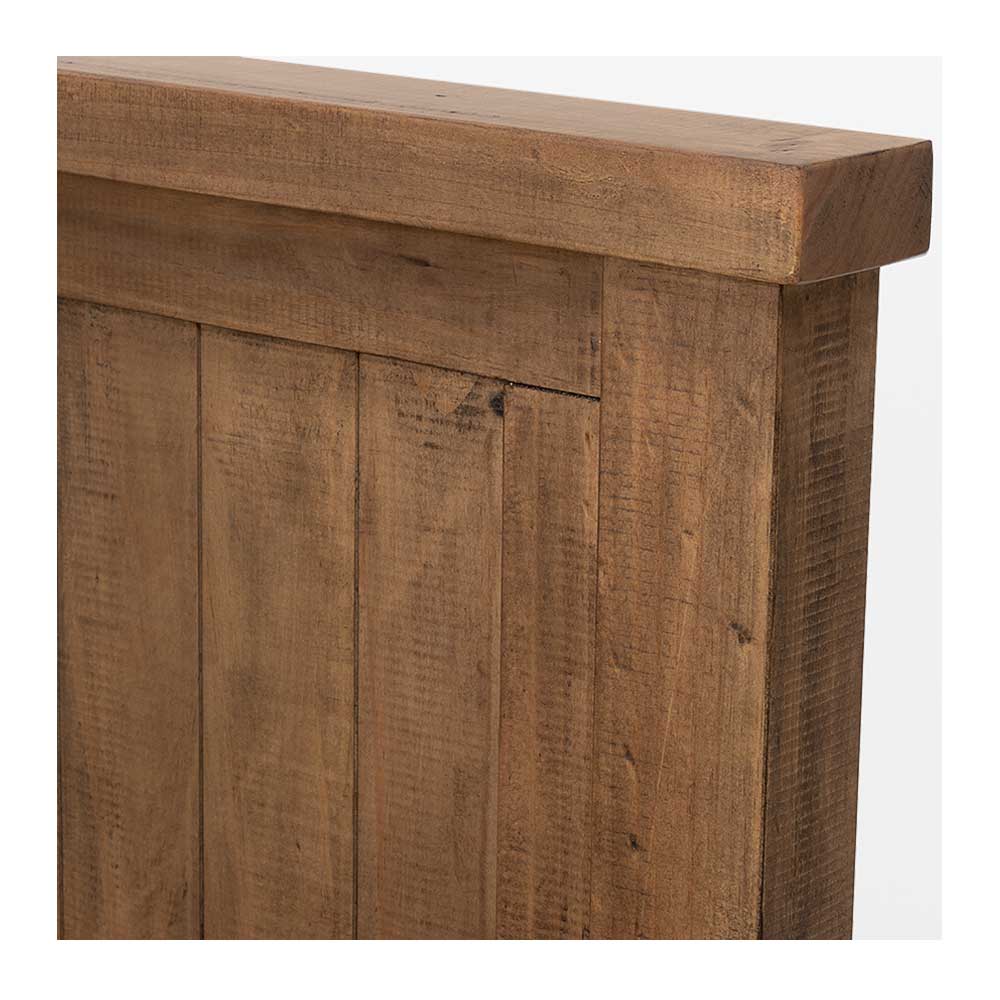 Industrial 3 Piece Bedroom Set with Queen Bed Frame