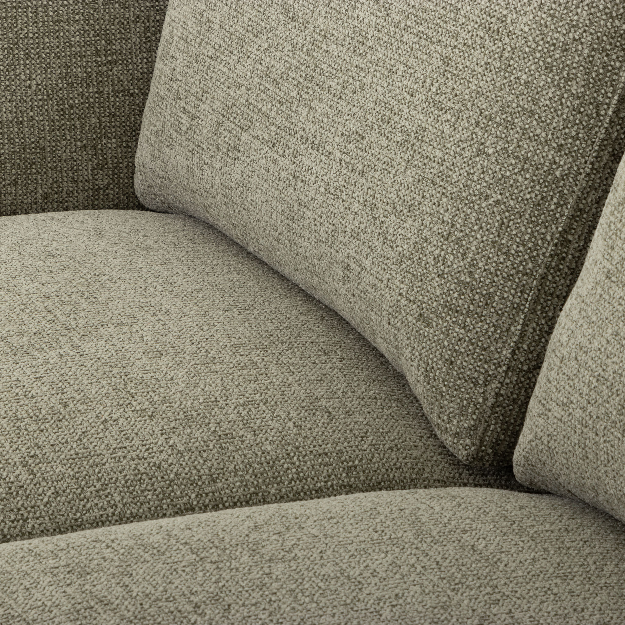 Katrina 2 Seater + Ottoman, Green