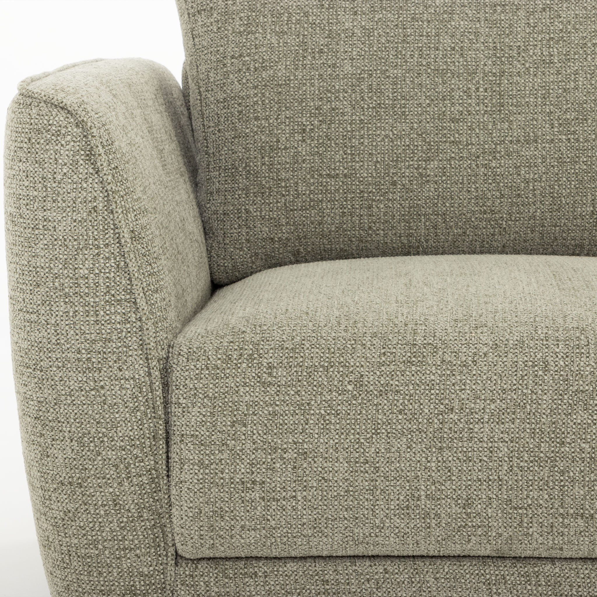 Katrina 2 Seater + Ottoman, Green