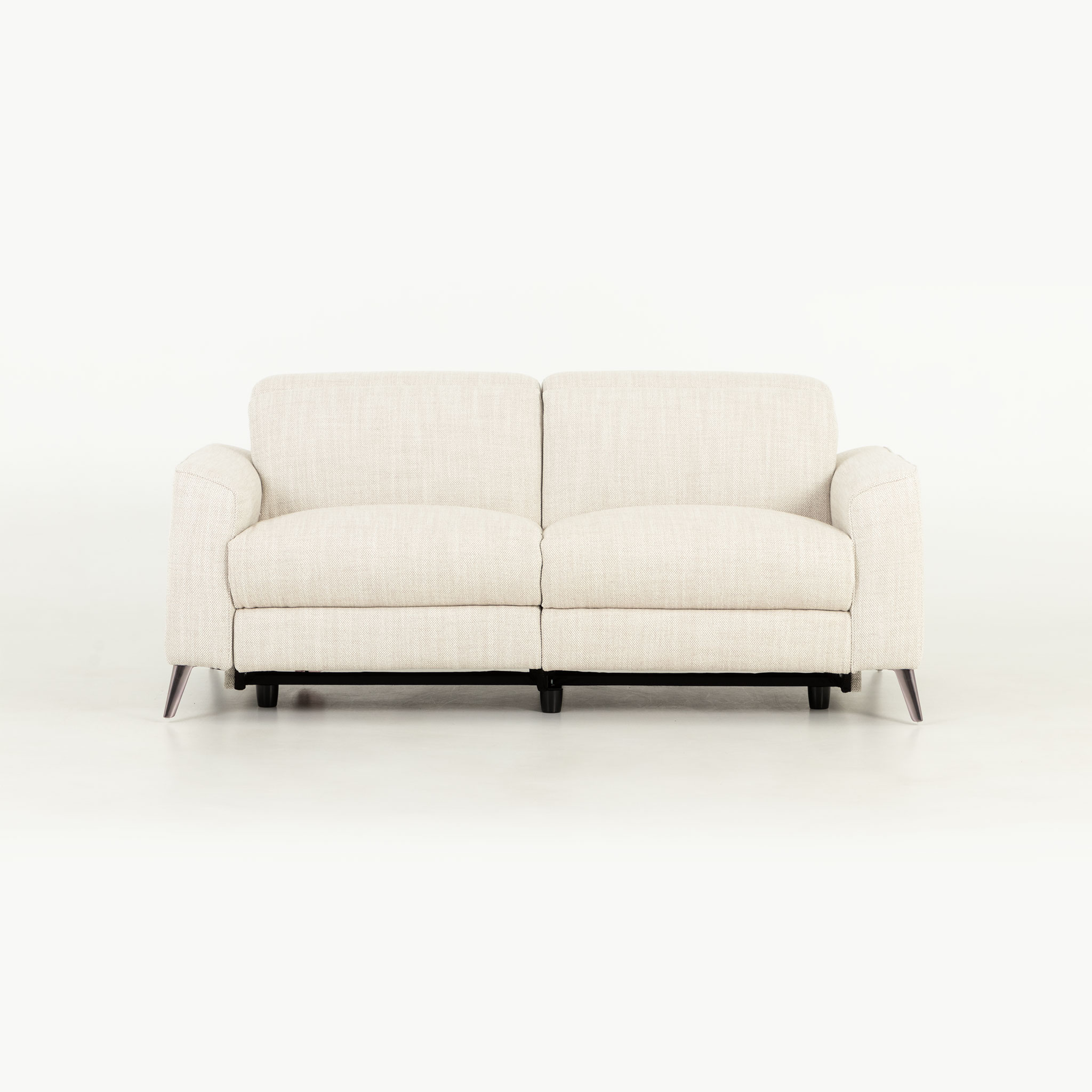 Kayla 3 Seater Electric Recliner + 2 Seater Electric Recliner, Cream