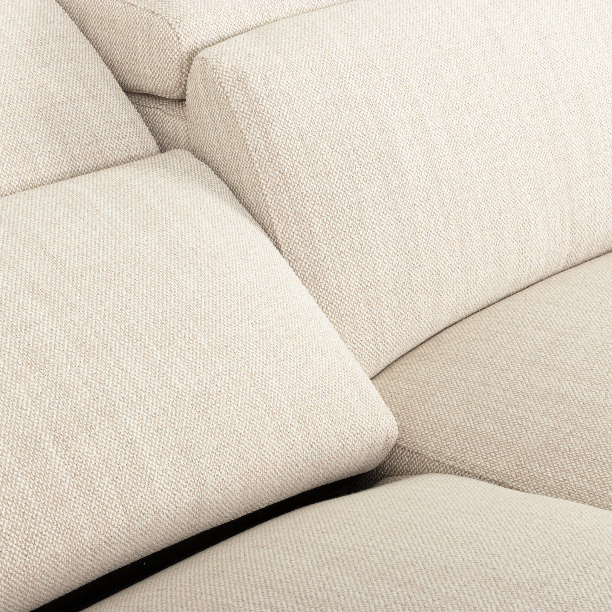 Kayla 3 Seater Electric Recliner + 2 Seater Electric Recliner, Cream