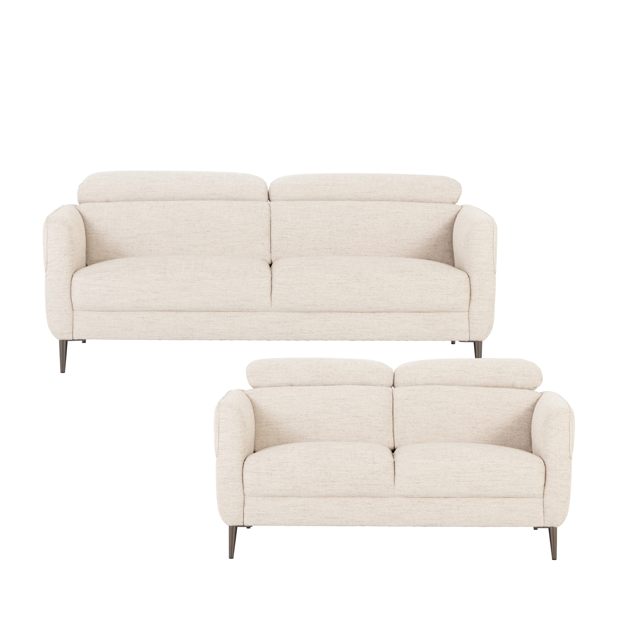 Kiera 3 Seater + 2 Seater, Taupe