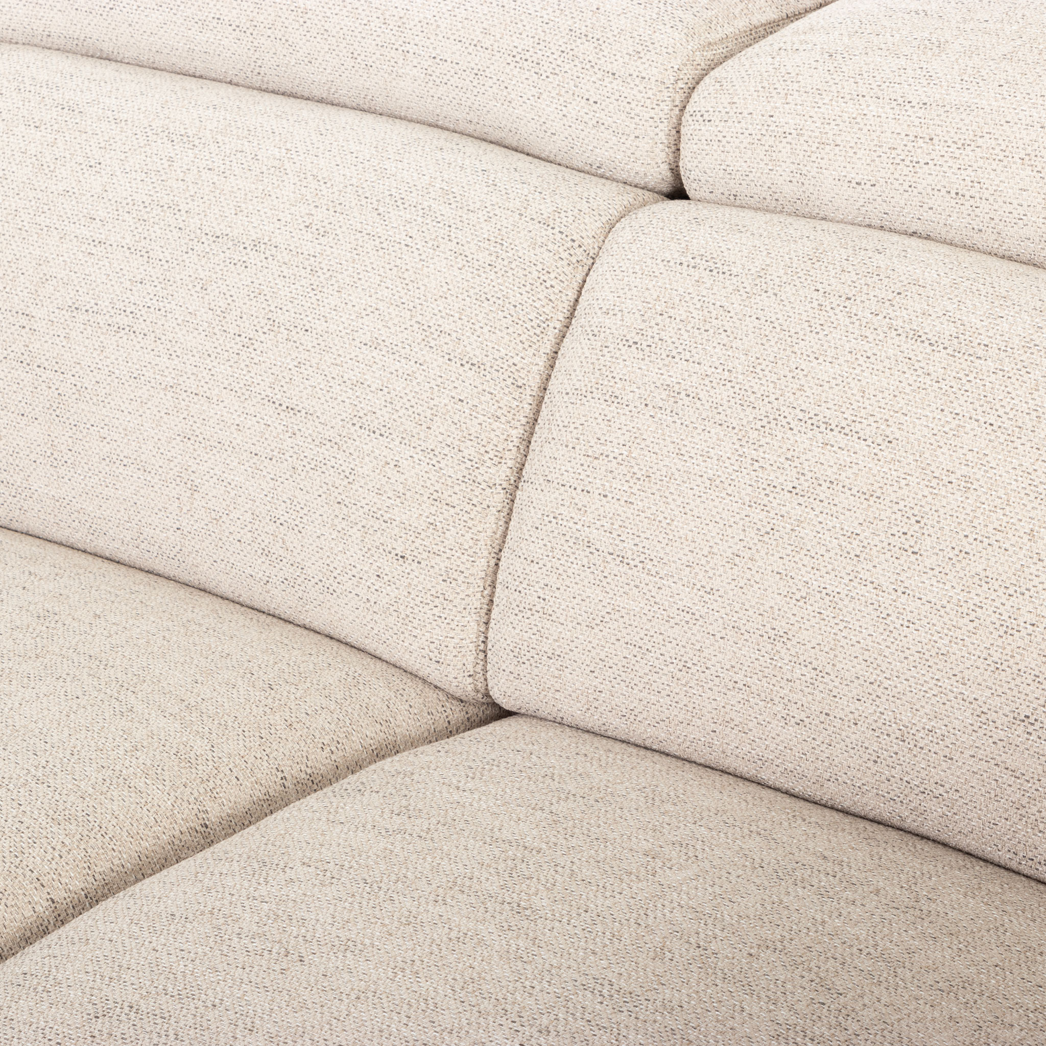 Kiera Chaise + 2 Seater, Taupe