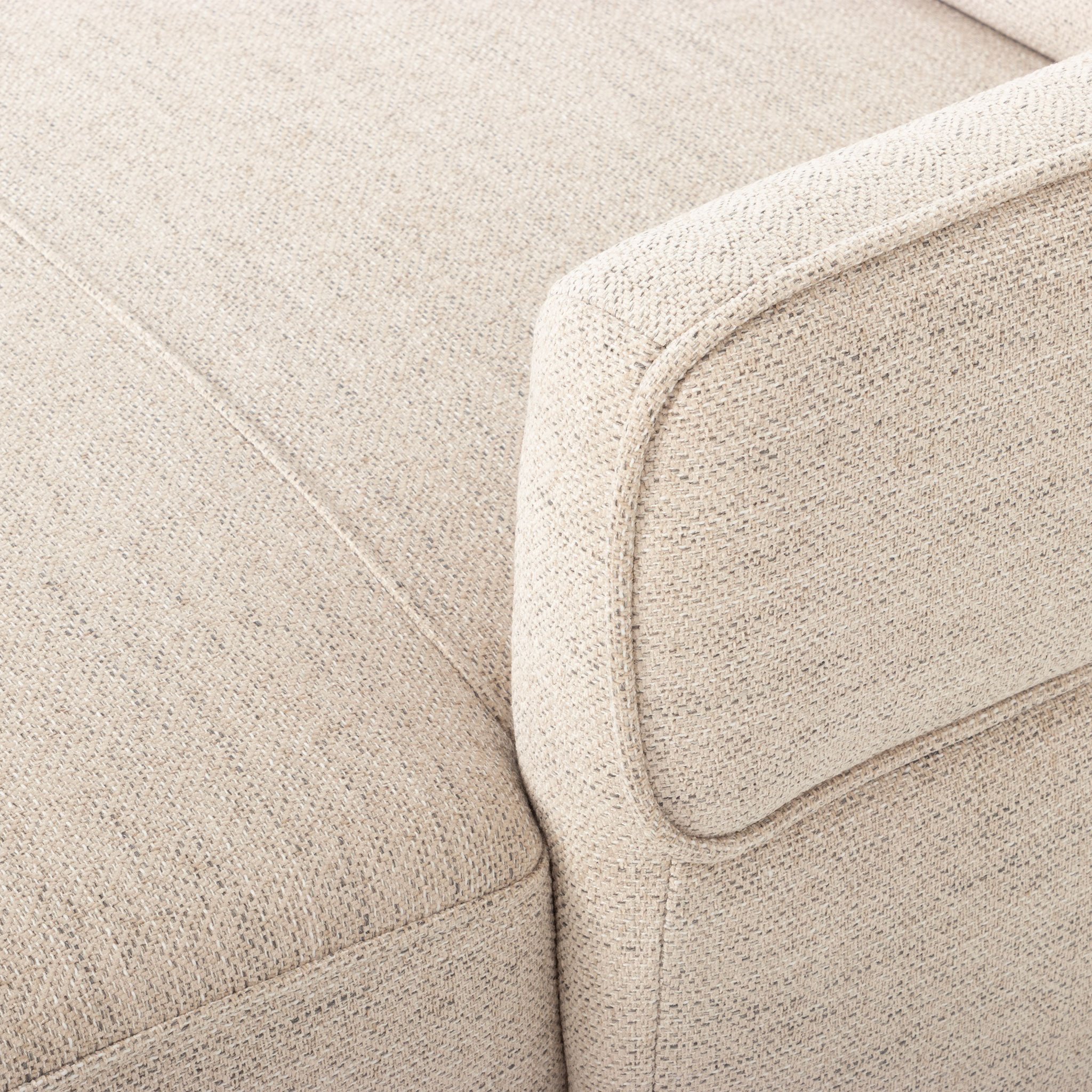 Kiera Chaise + 2 Seater, Taupe
