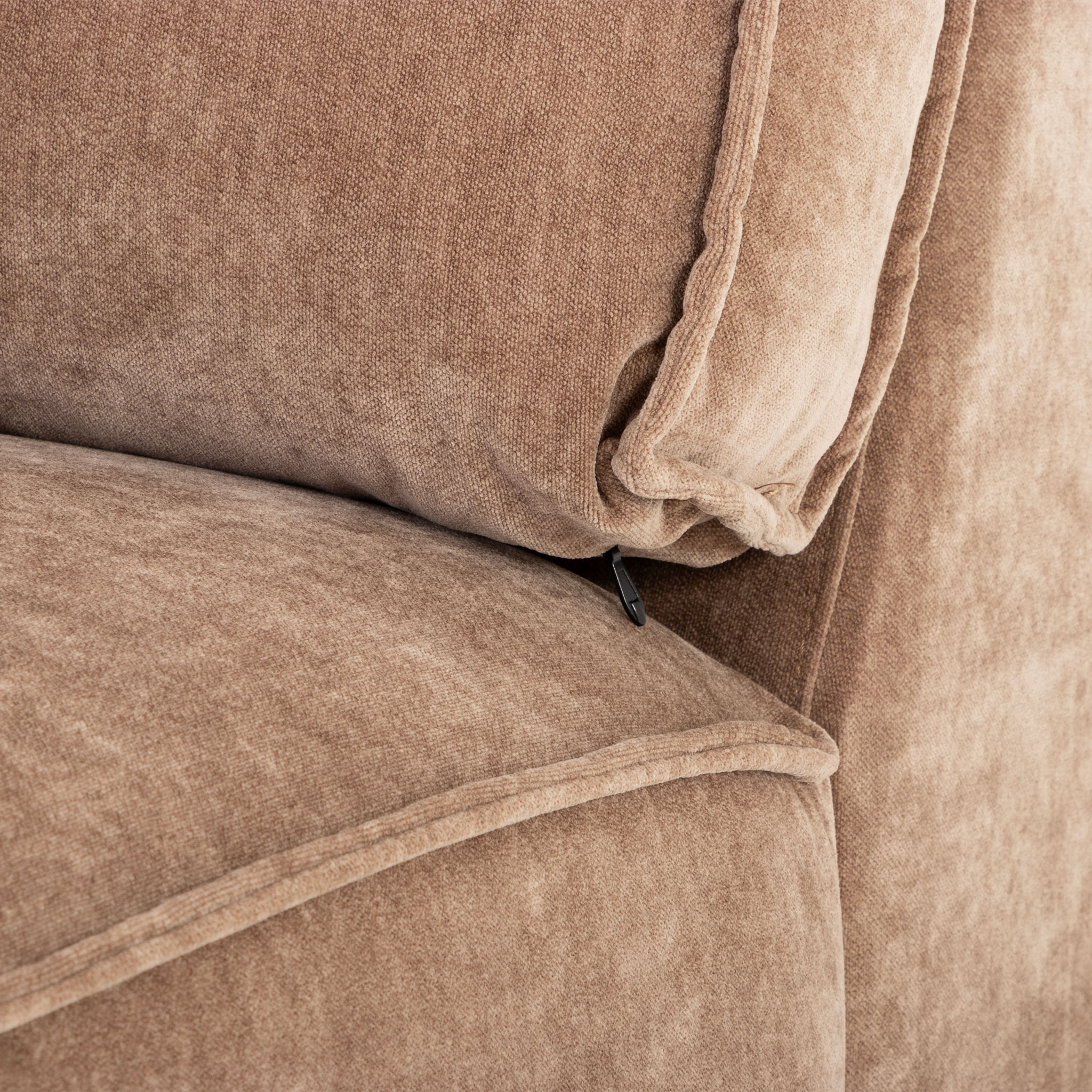 Kinsley 3 Seater Modular Sofa, Brown